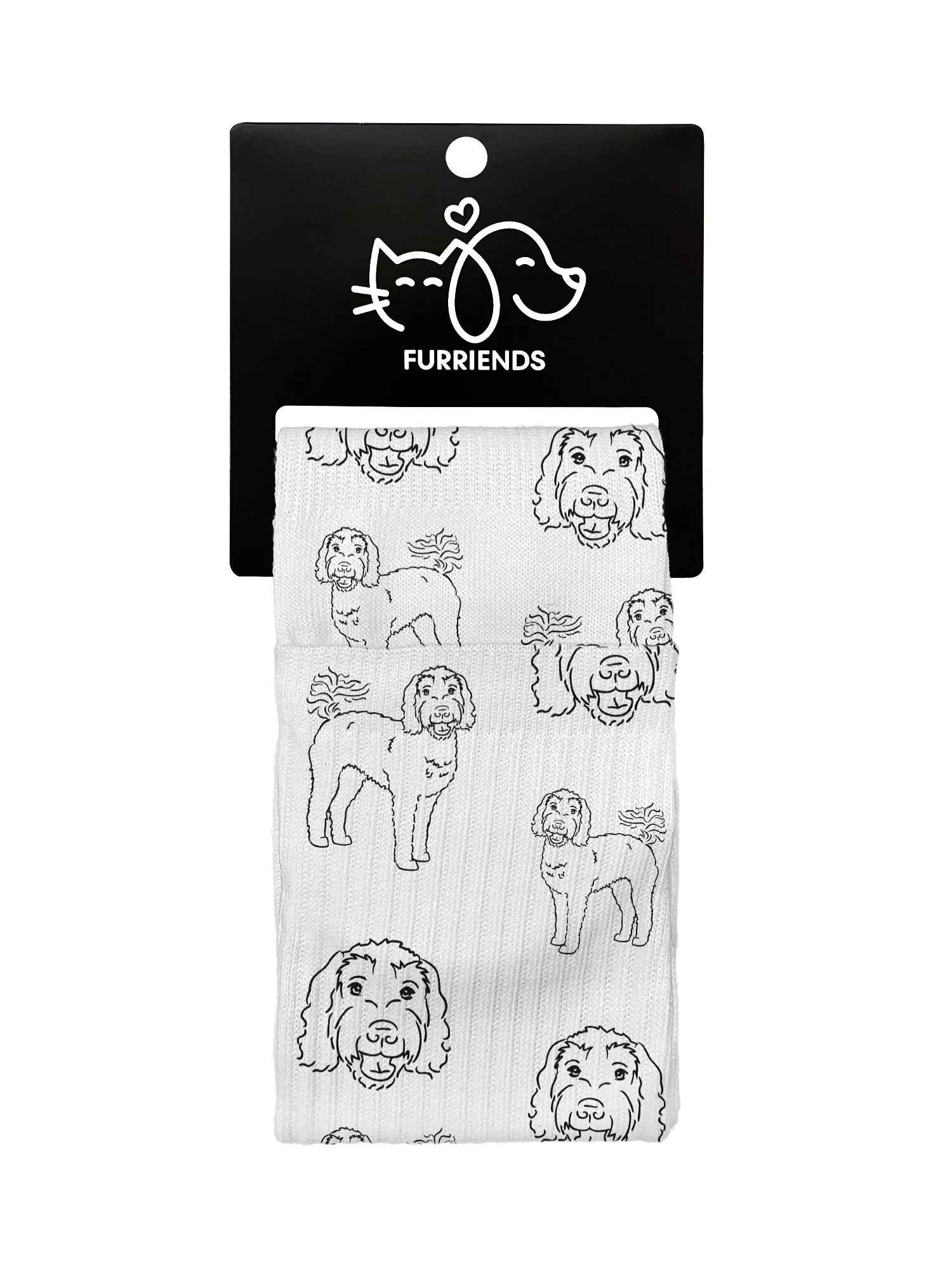 Labradoodle Crew Socks - Image 4