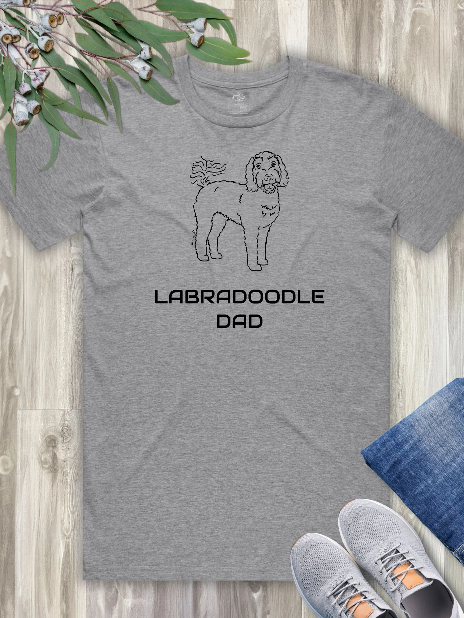 Labradoodle Dad Regular Fit-T-Shirt - Image 5