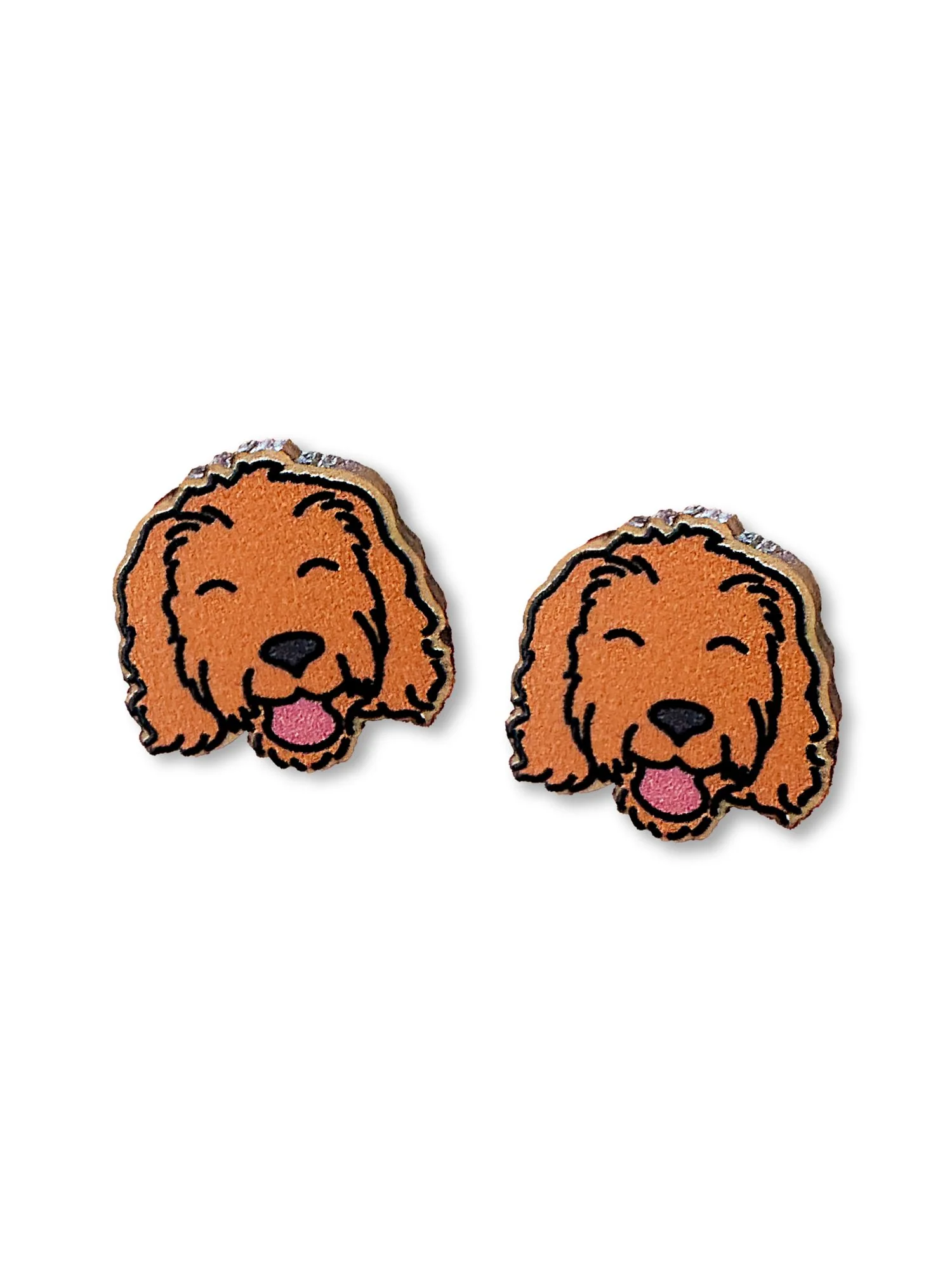 Labradoodle ColourPop Stud Earrings - Image 6