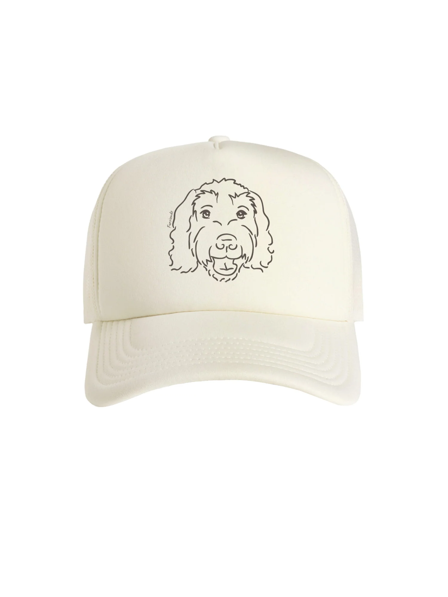 Labradoodle Foam Trucker Cap - Image 6