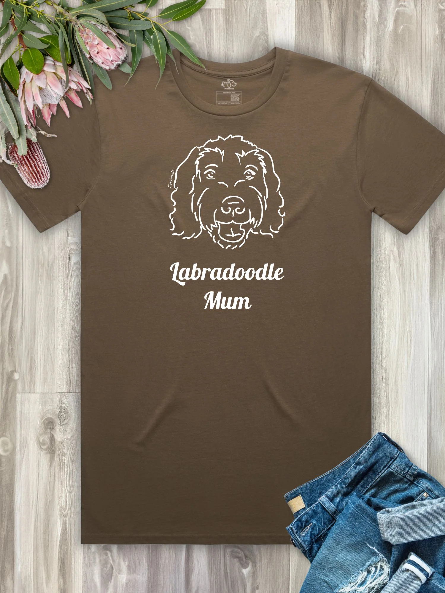 Labradoodle Mum Regular Fit T-shirt - Image 14