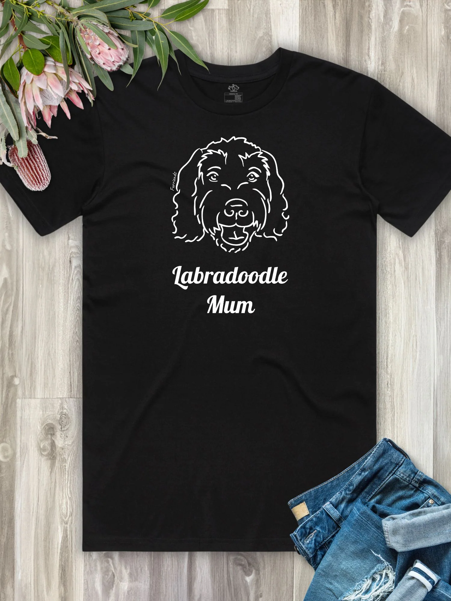 Labradoodle Mum Regular Fit T-shirt - Image 9