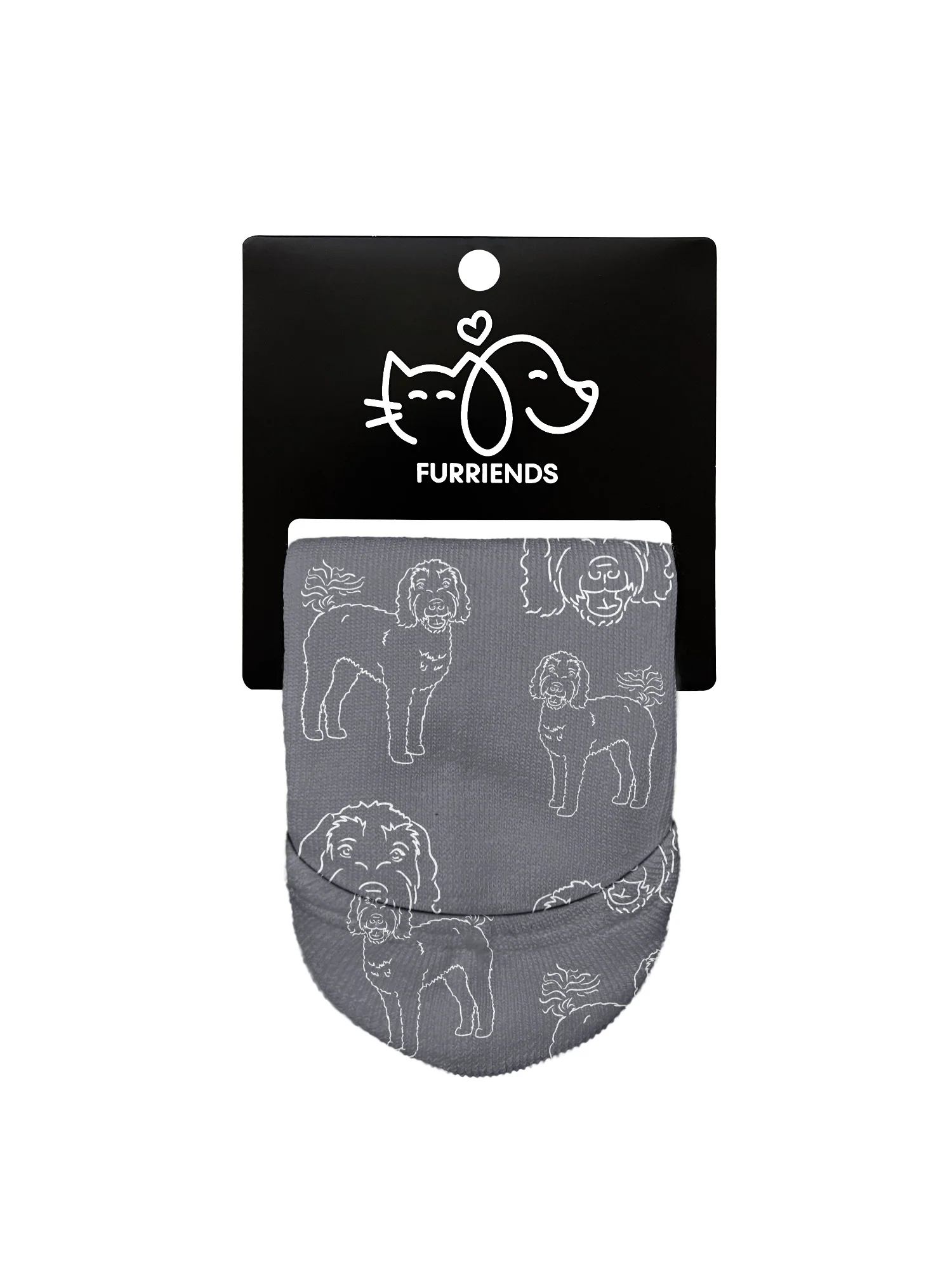 Labradoodle No Show Socks - Image 4