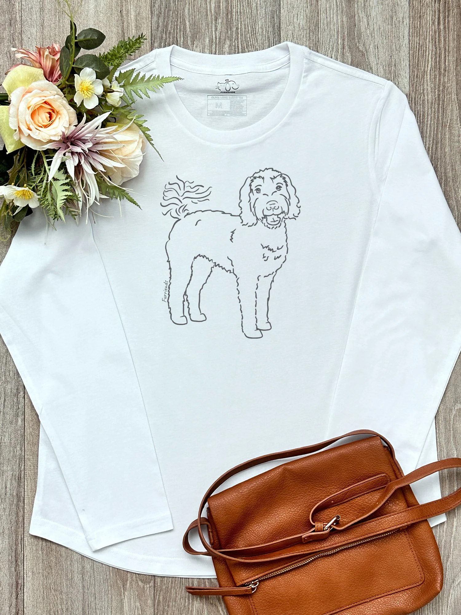 Labradoodle Olivia Women's Long Sleeve T-Shirt - Image 4
