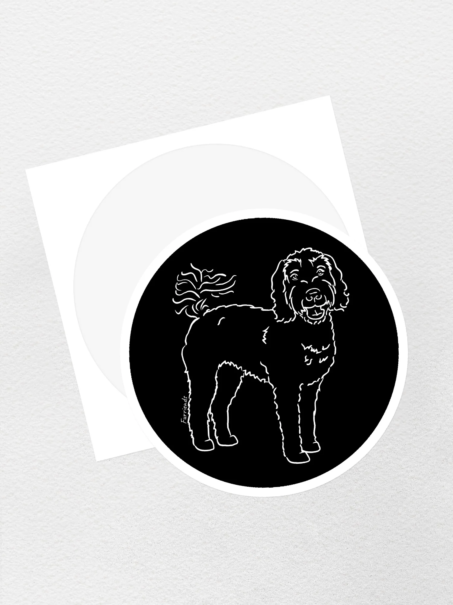 Labradoodle Sticker - Image 3