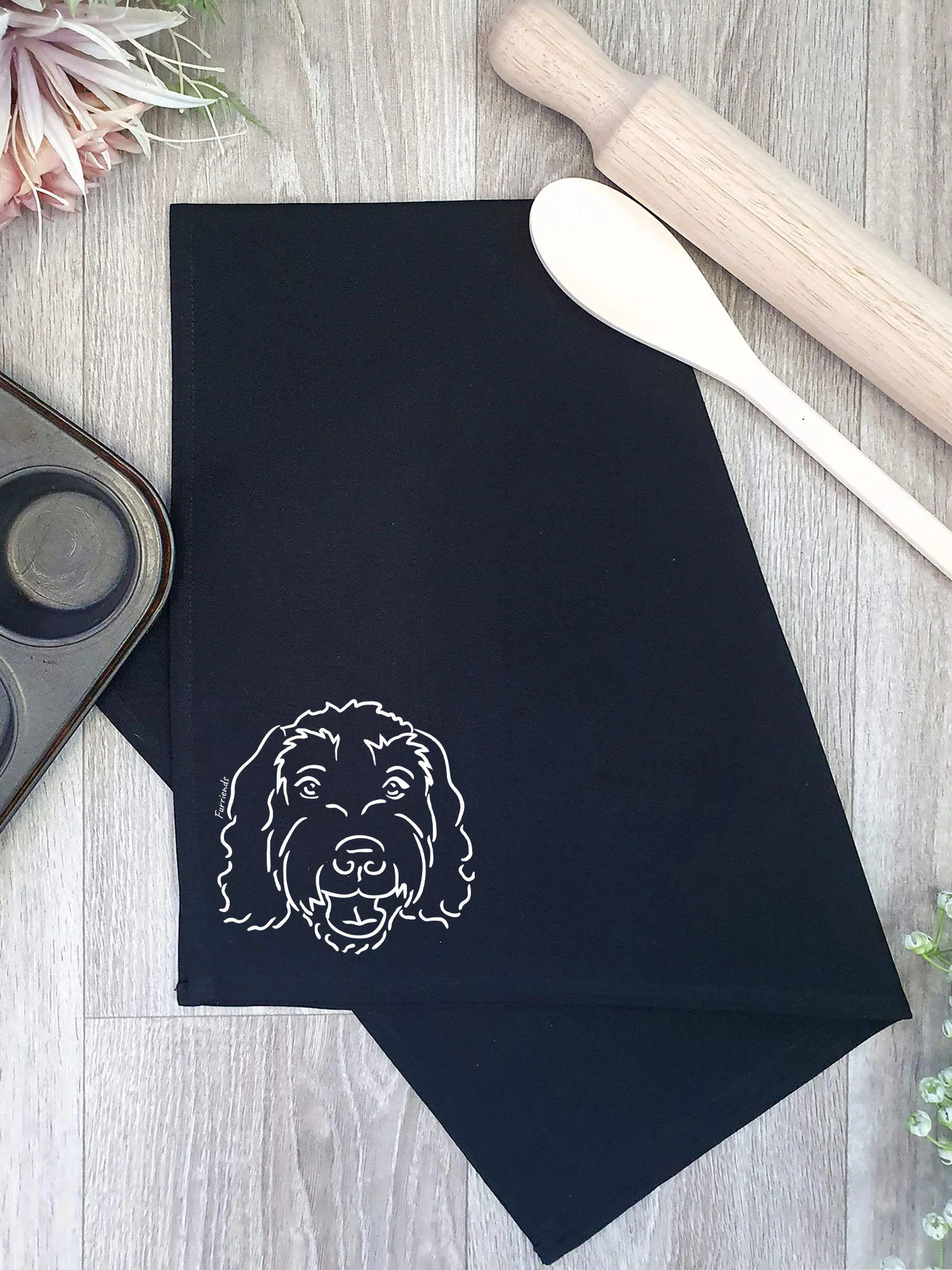 Labradoodle Tea Towel - Image 2