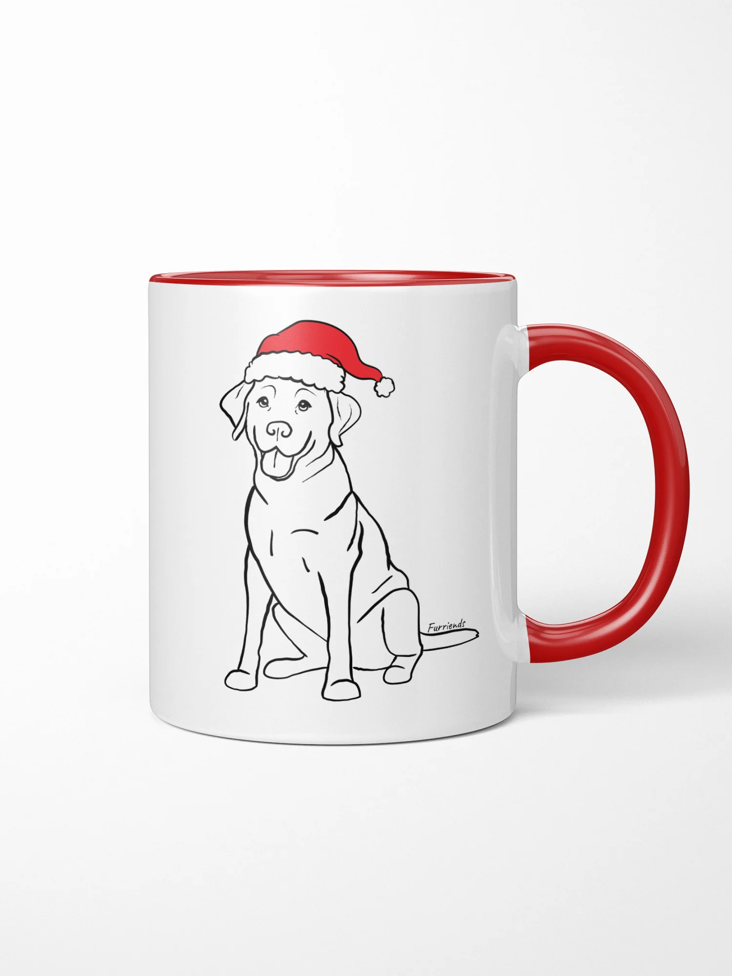 Labrador Christmas Edition Ceramic Mug