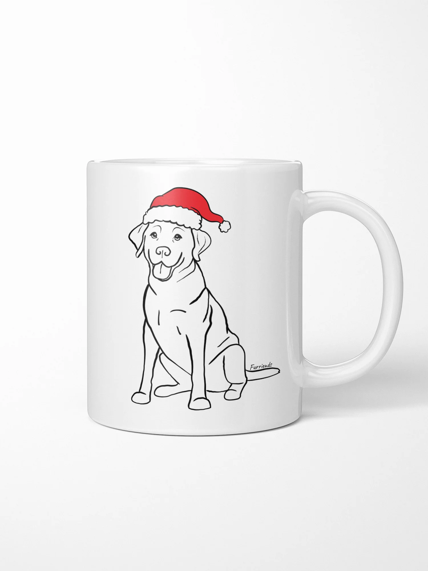 Labrador Christmas Edition Ceramic Mug - Image 2