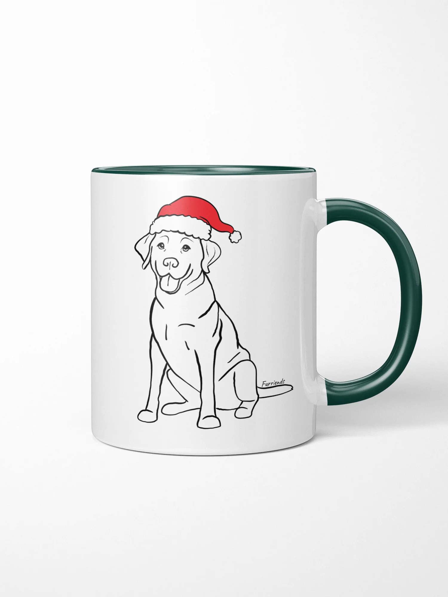 Labrador Christmas Edition Ceramic Mug - Image 3