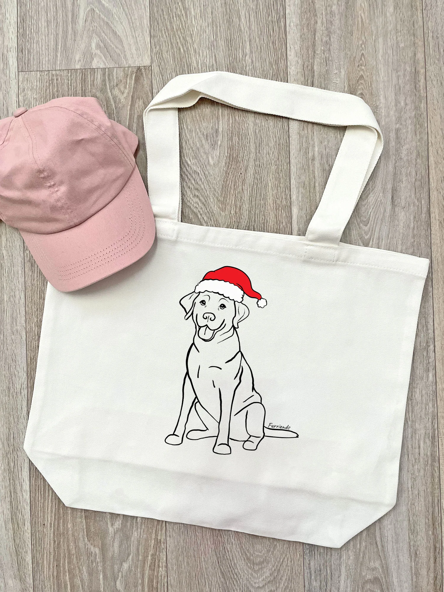 Labrador Christmas Edition Stella Tote Bag - Image 2