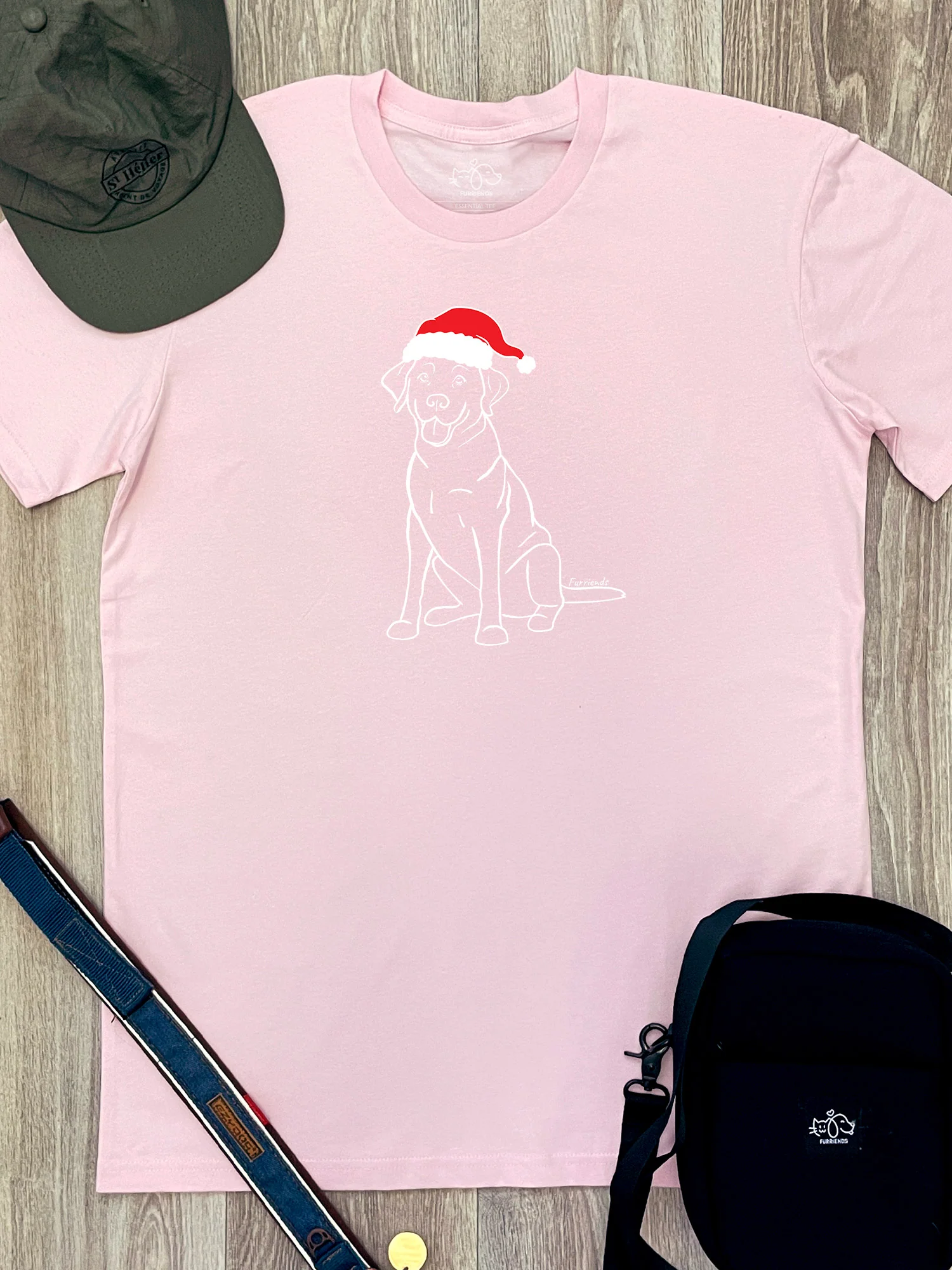 Labrador Christmas Edition Essential Unisex Tee - Image 4