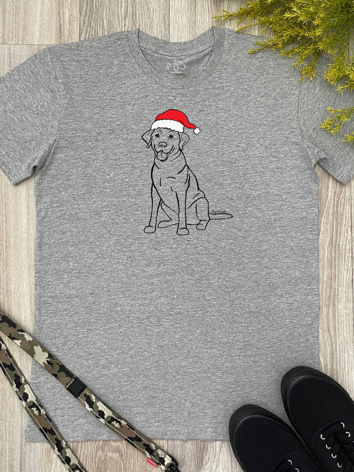 Labrador Christmas Edition Essential Unisex Tee - Image 7