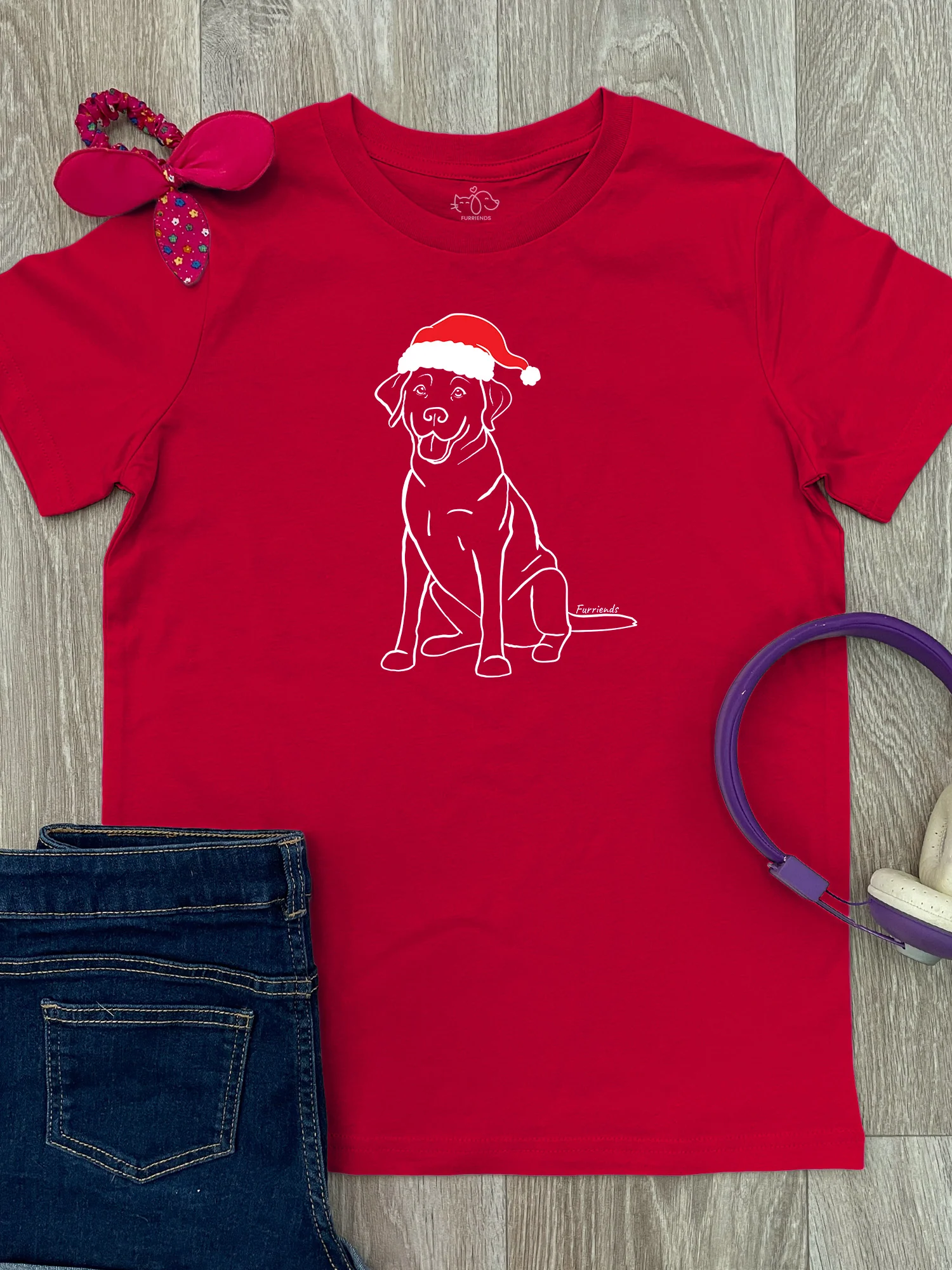 Labrador Christmas Edition Youth Tee - Image 5
