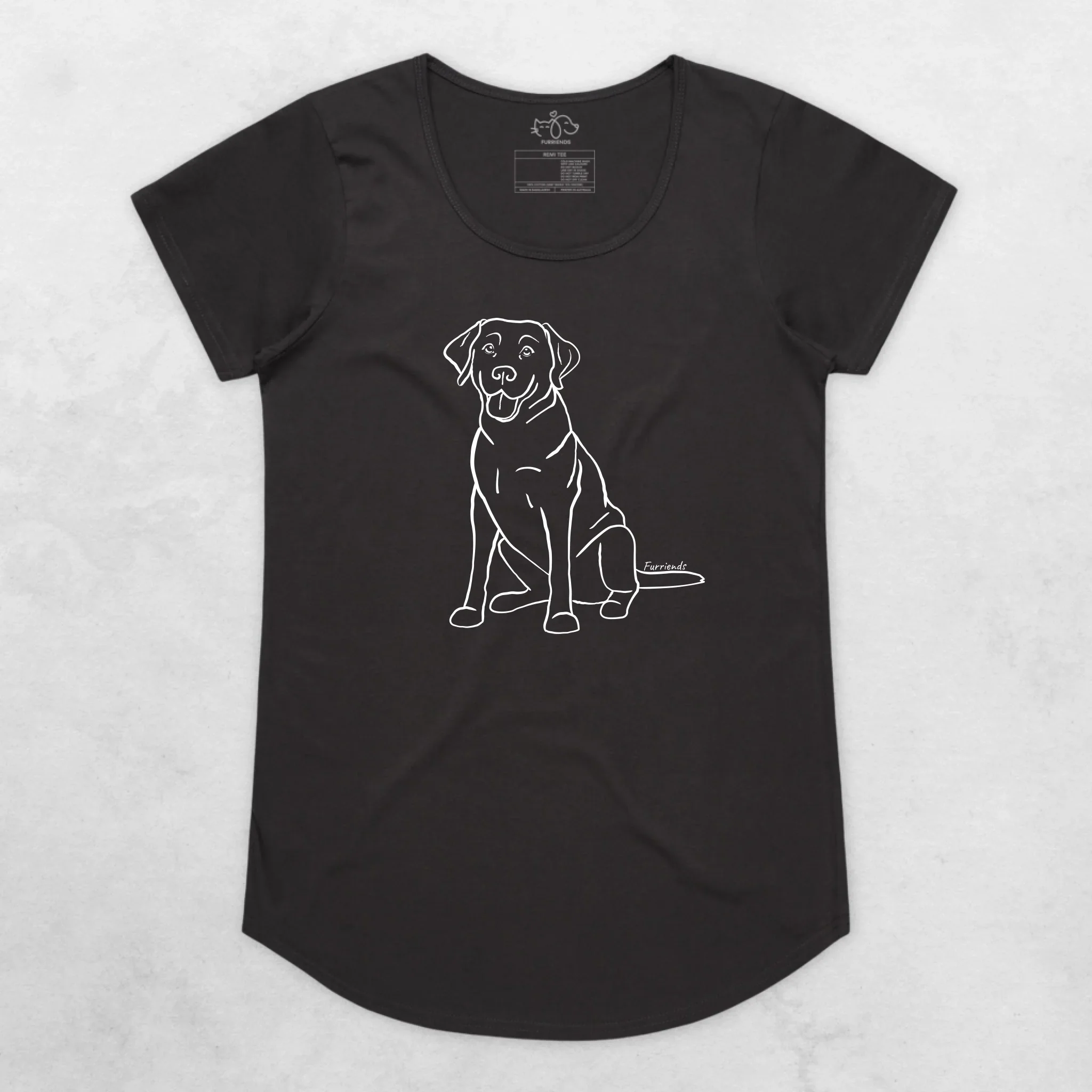 Labrador Remi Women's Scoop Neck Tee - Image 12
