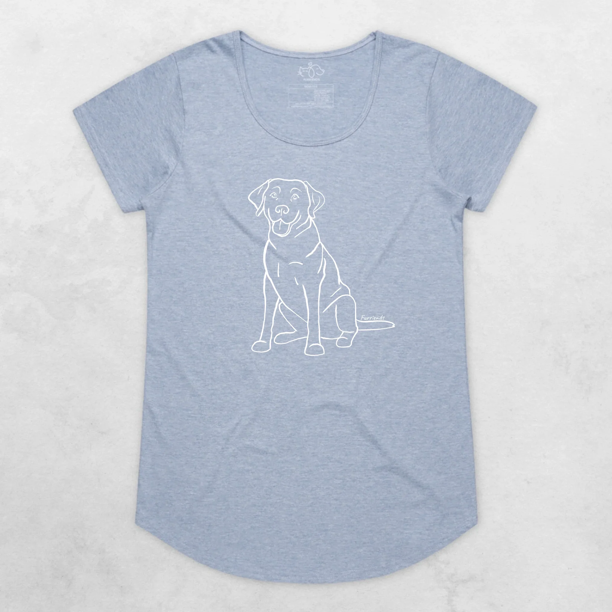 Labrador Remi Women's Scoop Neck Tee - Image 8