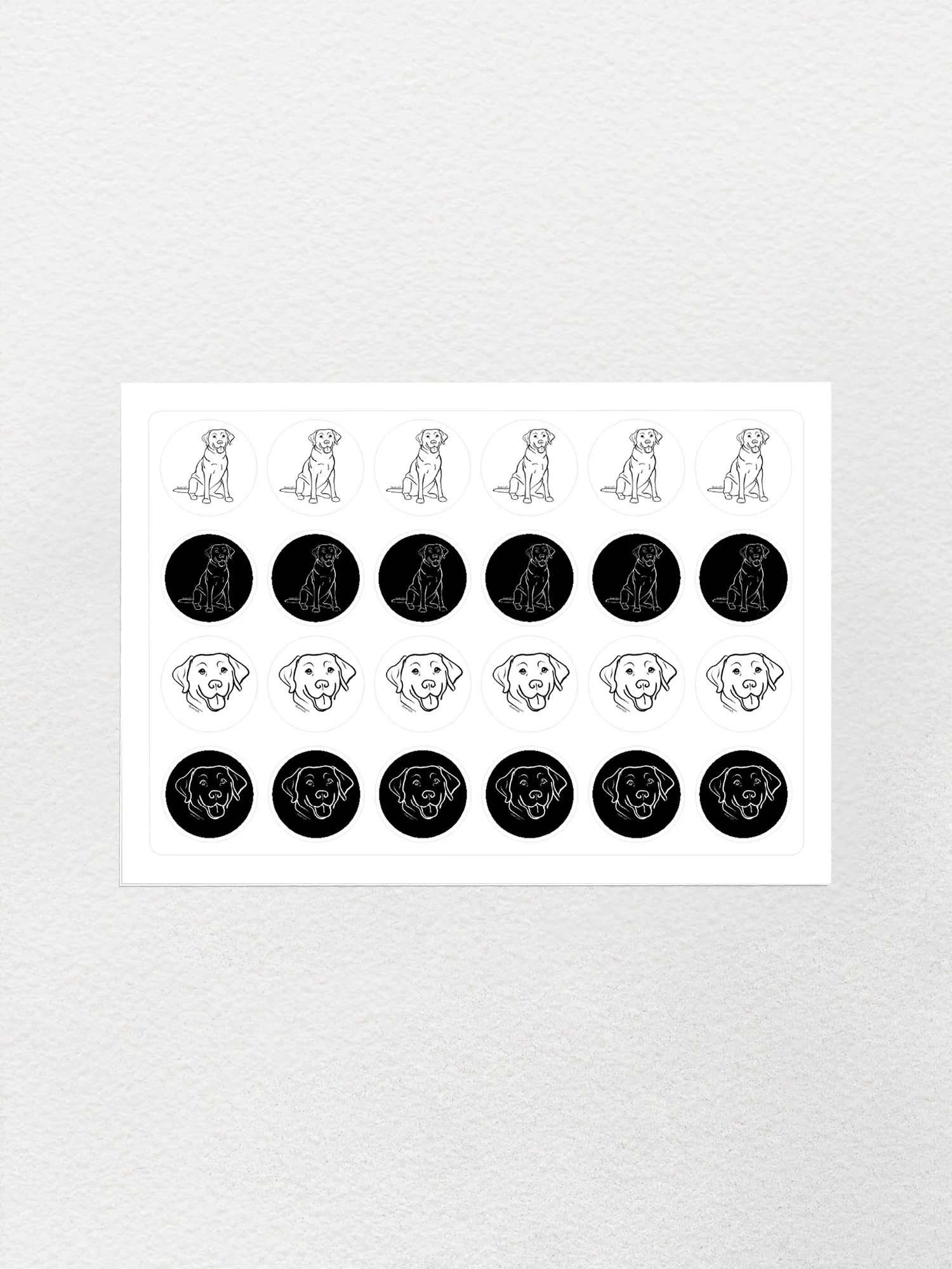 Labrador Sticker Sheet - Image 2
