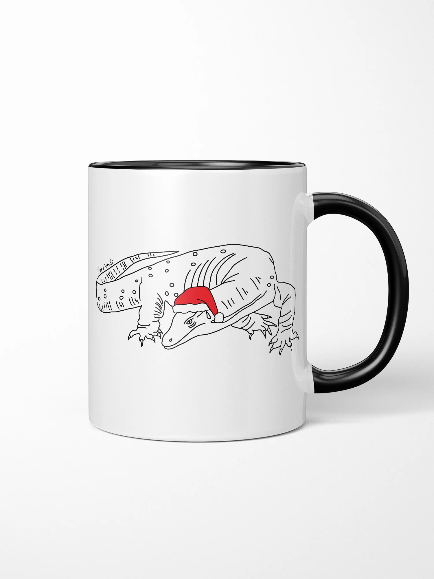 Lace Monitor Christmas Edition Ceramic Mug - Image 4