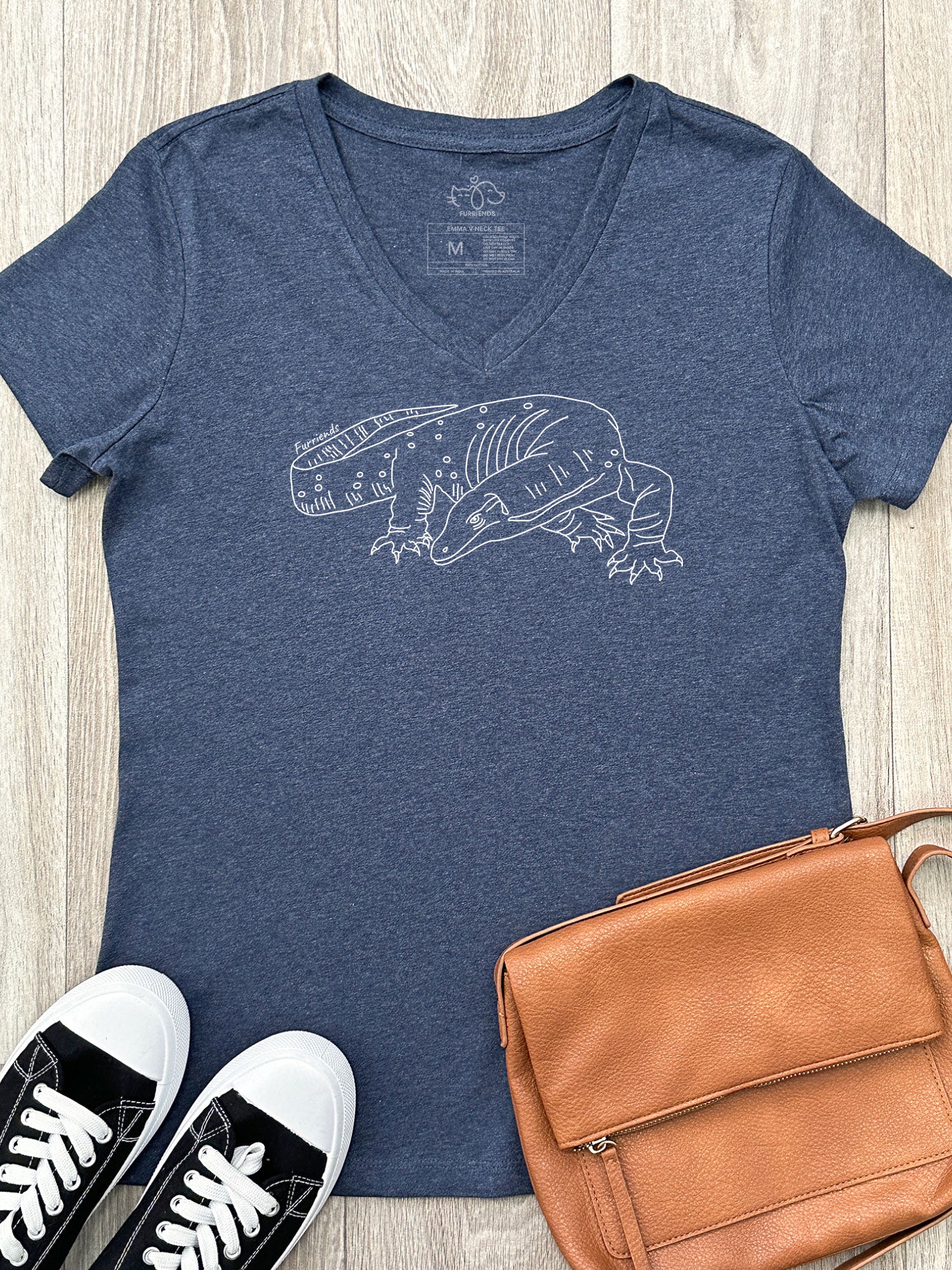 Lace Monitor Emma V-Neck Tee - Image 3