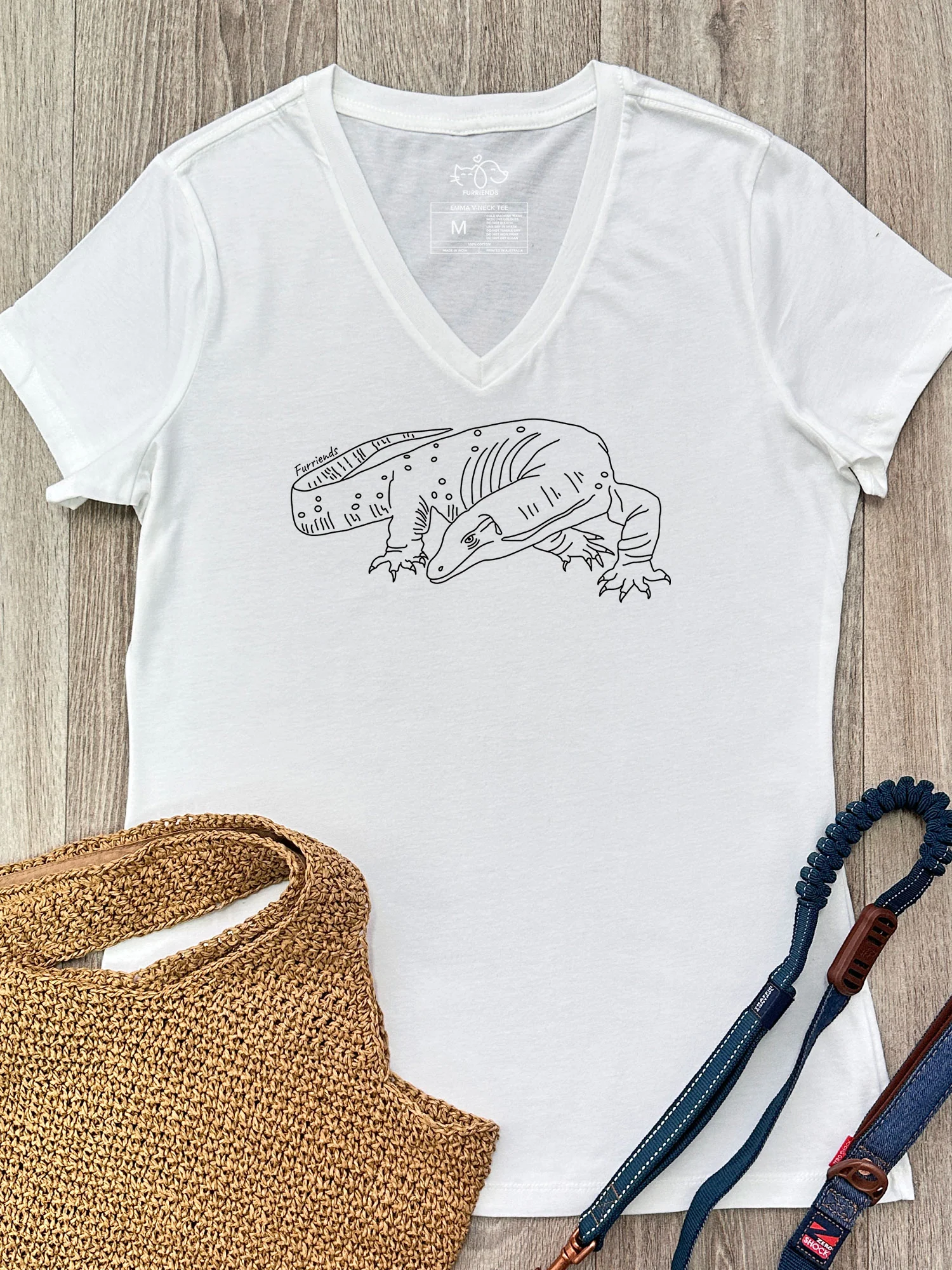 Lace Monitor Emma V-Neck Tee - Image 4