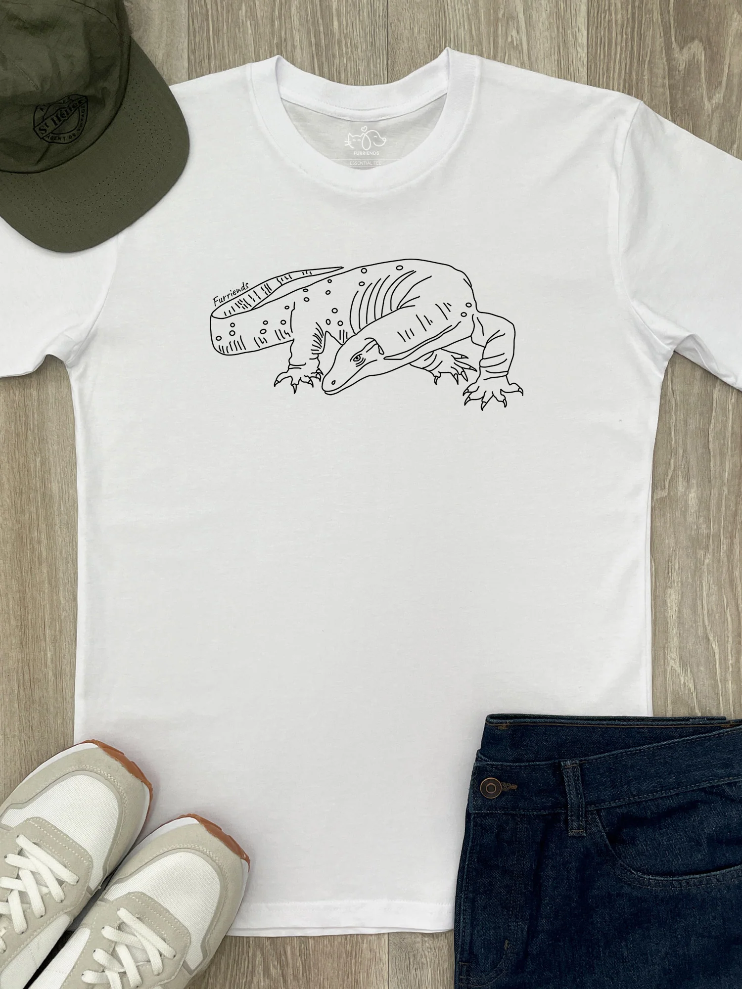 Lace Monitor Essential Unisex Tee - Image 2