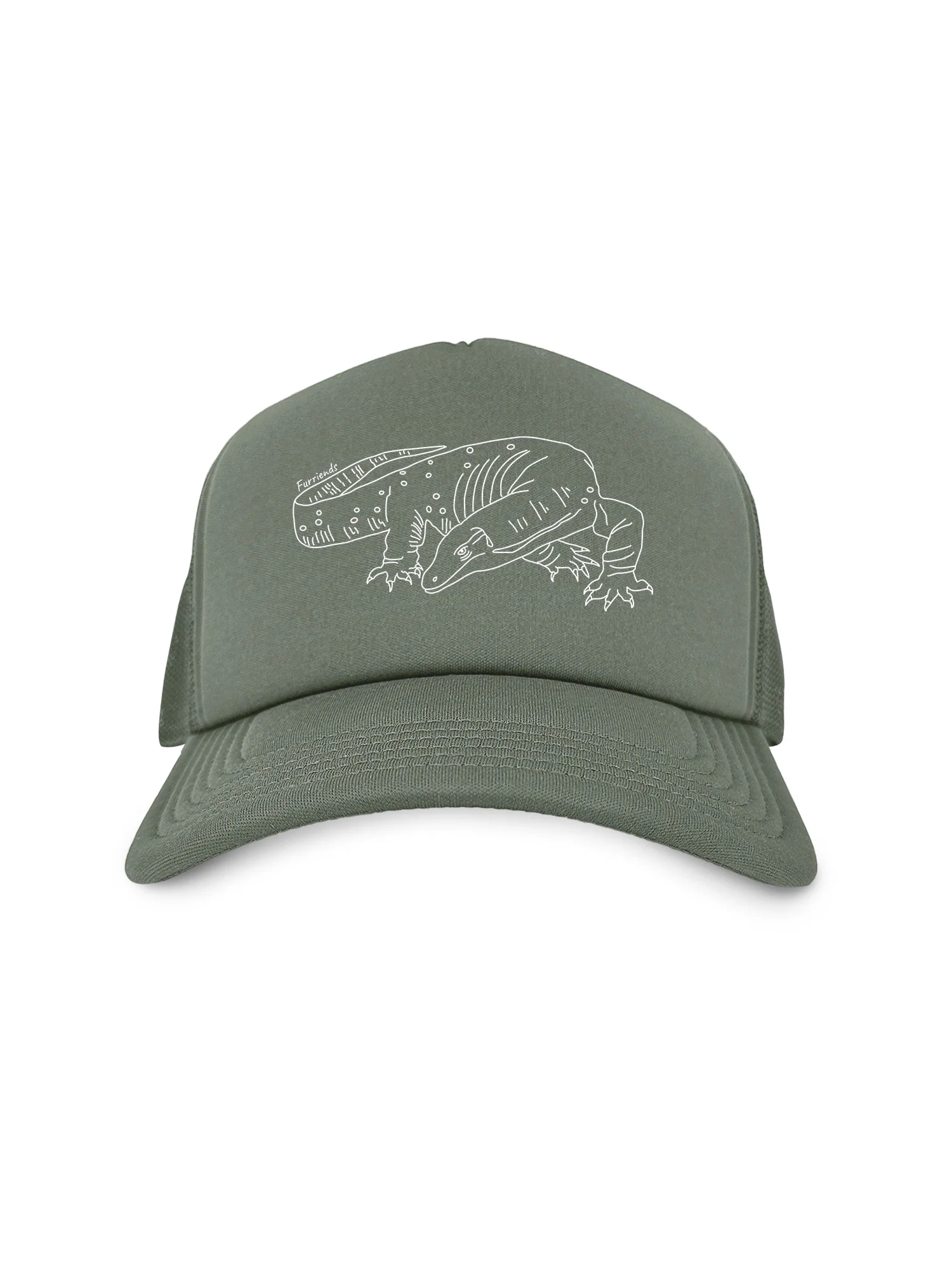 Lace Monitor Foam Trucker Cap - Image 3
