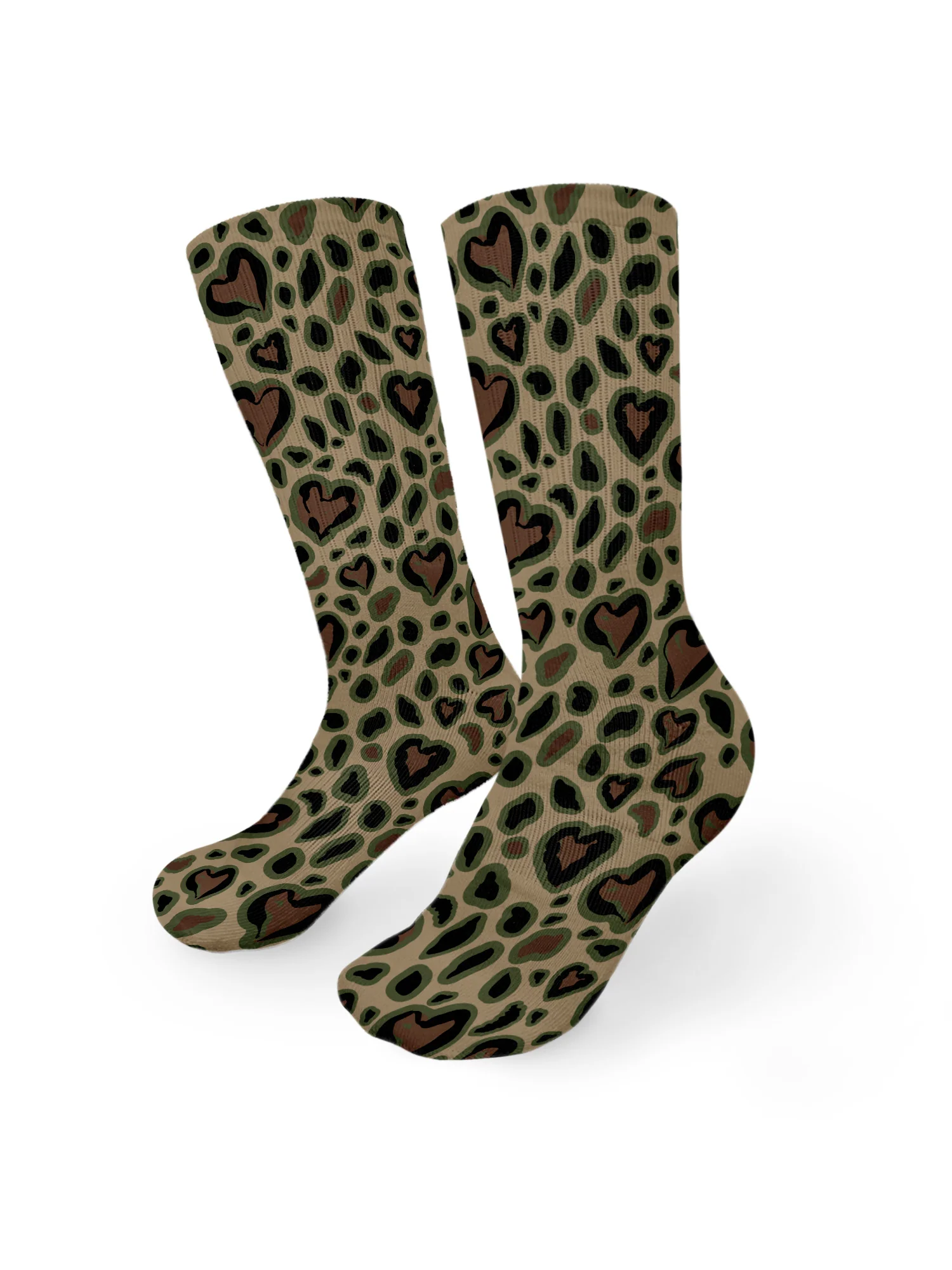 Leopard Lover Crew Socks - Image 9