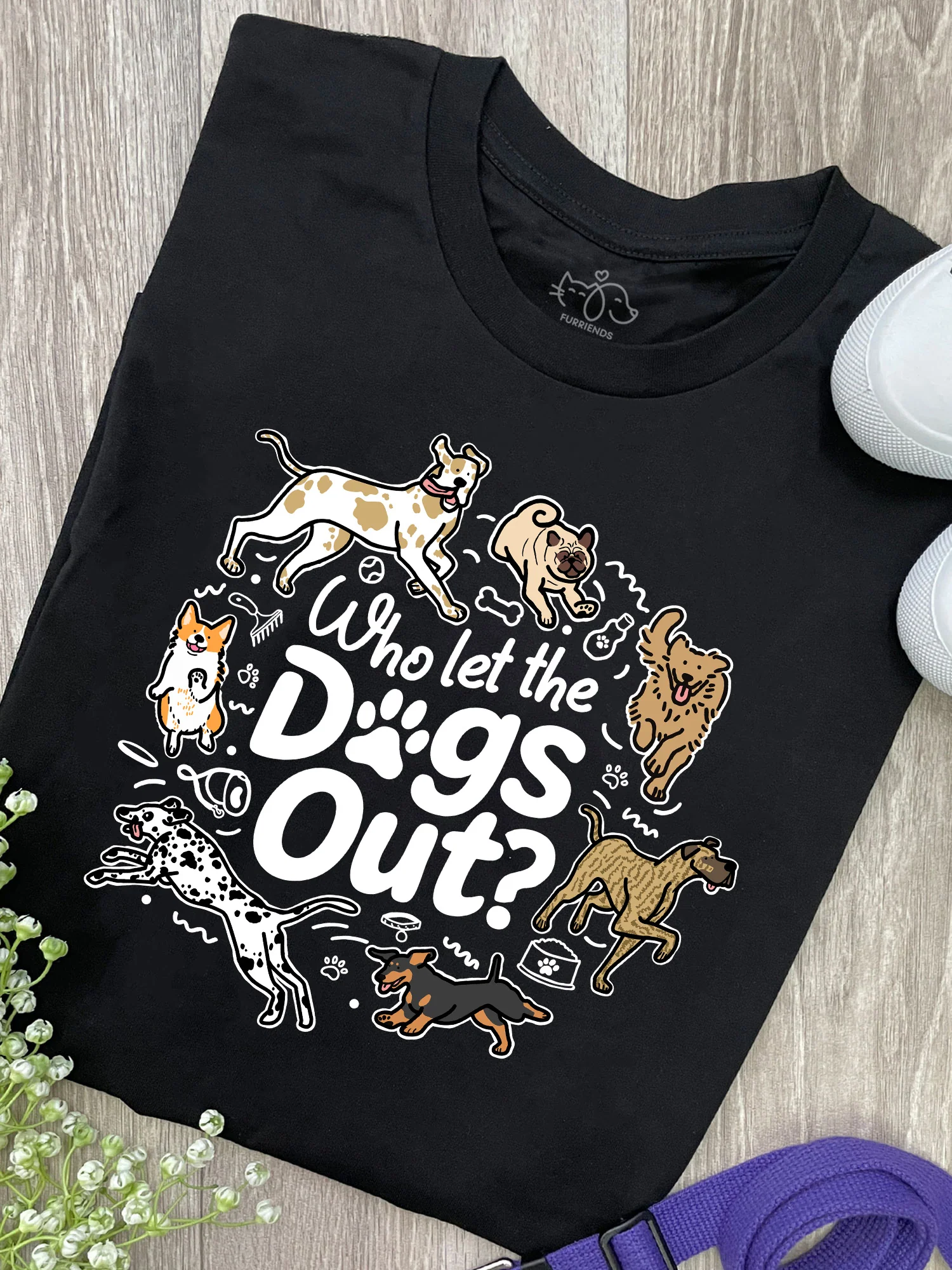 Who Let The Dogs Out? Ava Women's Regular Fit Tee - Image 2
