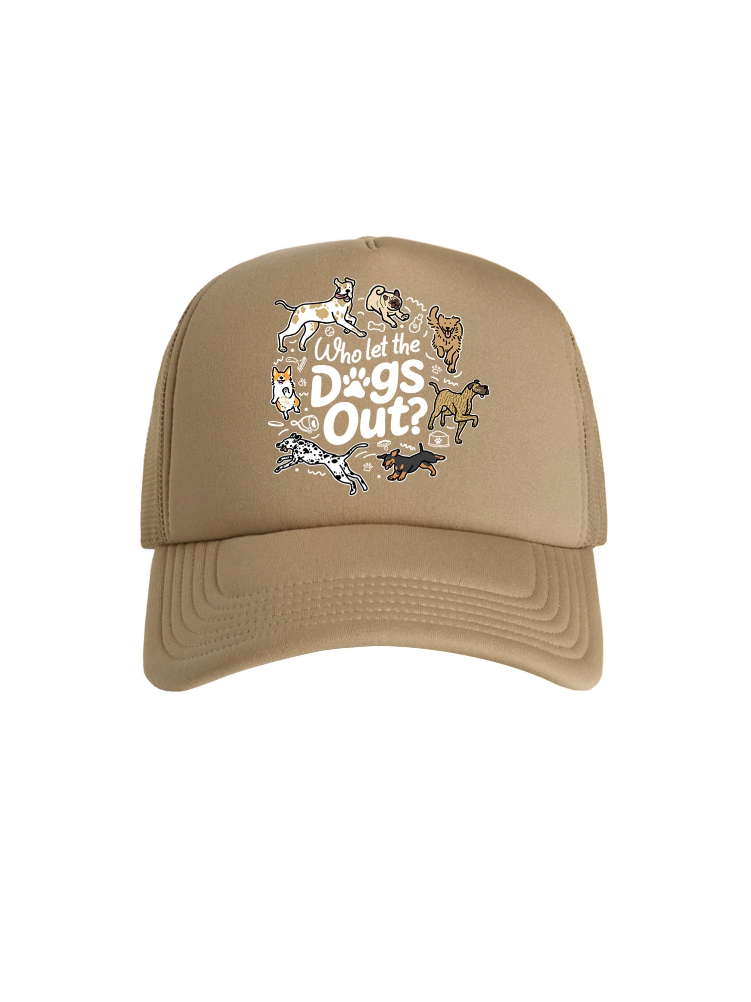 Who Let The Dogs Out? Foam Trucker Cap - Image 4