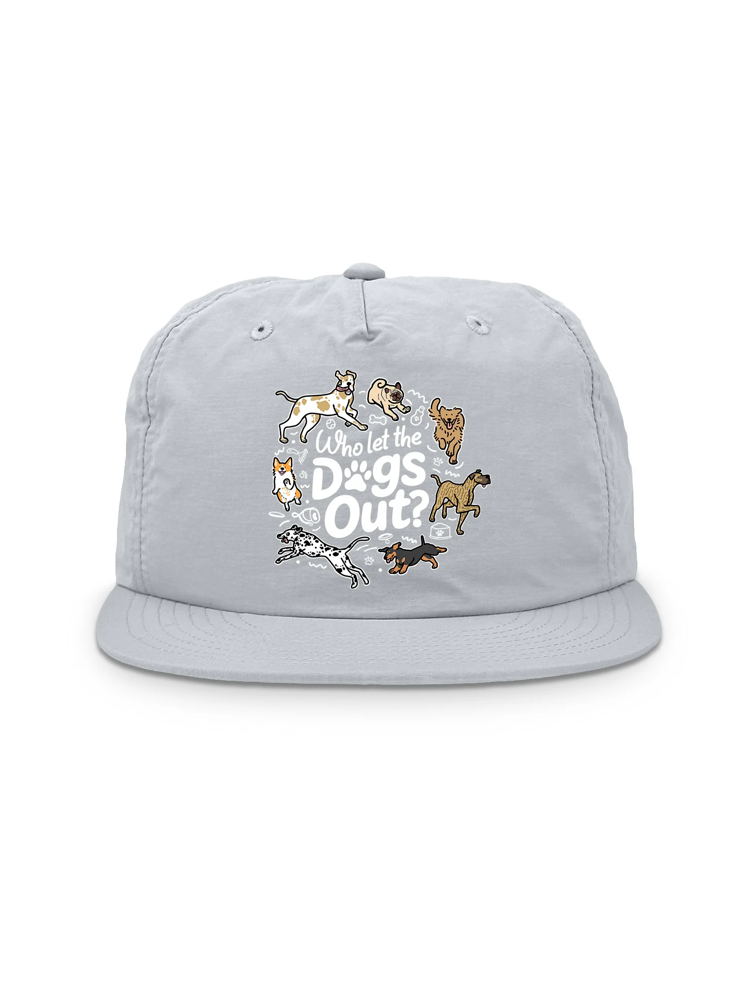 Who Let The Dogs Out? Quick-Dry Cap - Image 5