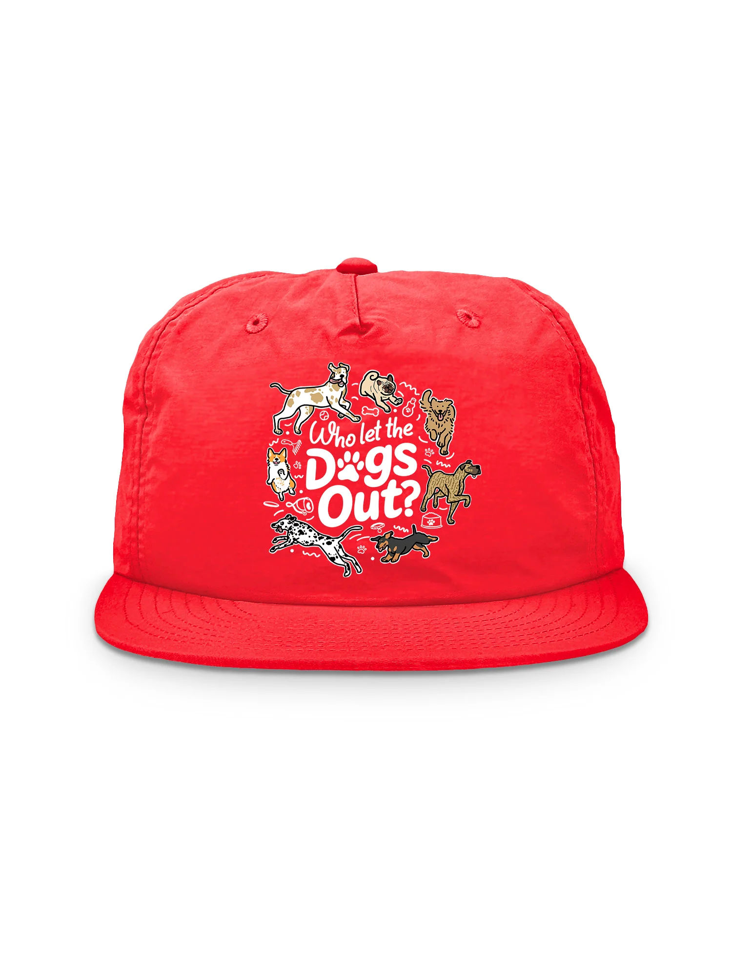 Who Let The Dogs Out? Quick-Dry Cap - Image 8
