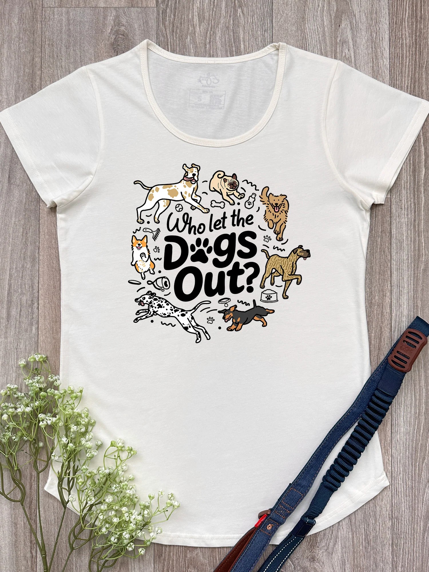 Who Let The Dogs Out? Remi Women's Tee - Image 2