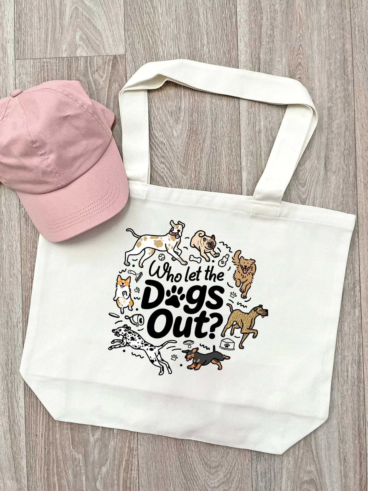 Who Let The Dogs Out? Stella Tote Bag - Image 2