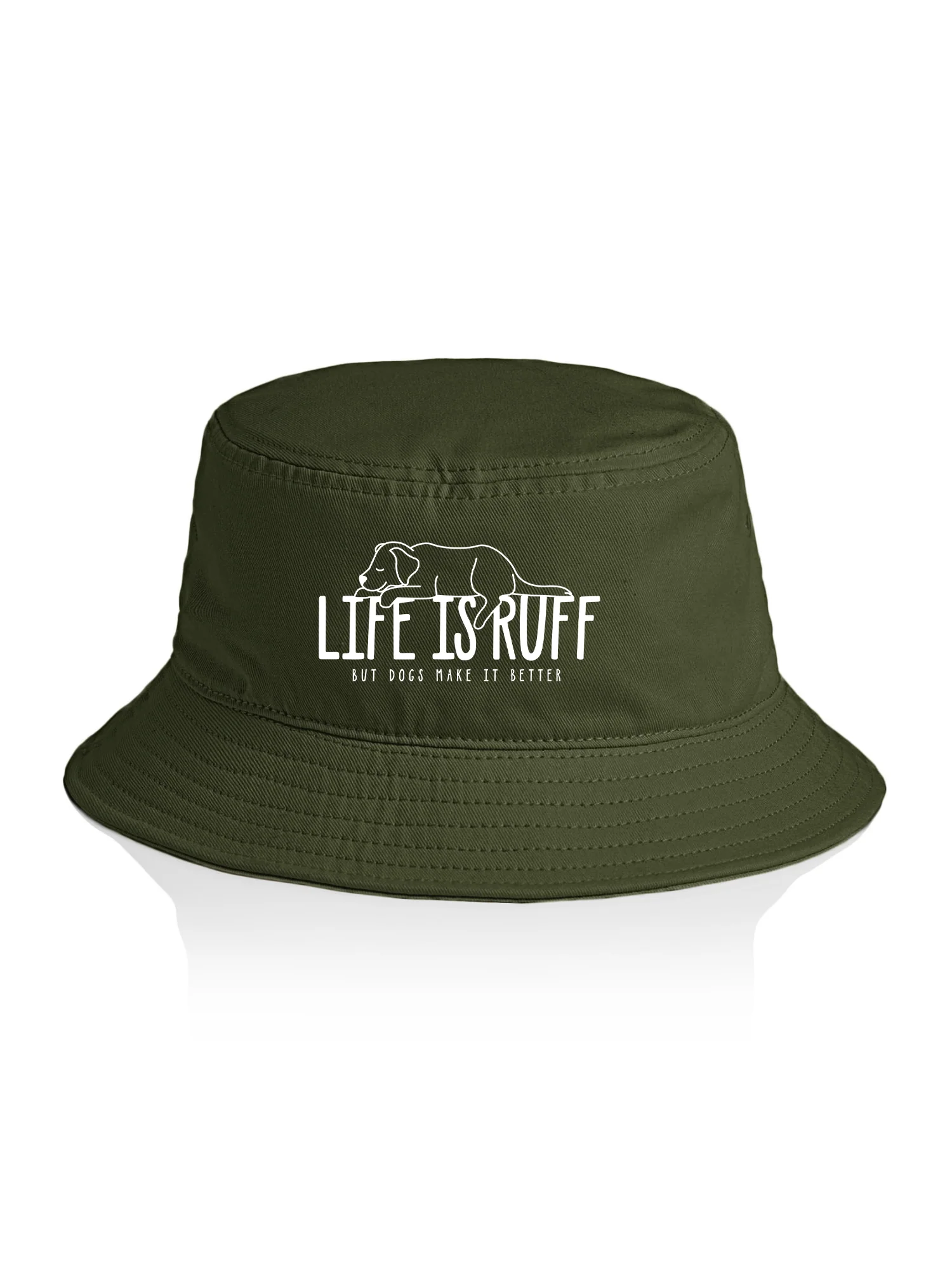 Life Is Ruff Bucket Hat