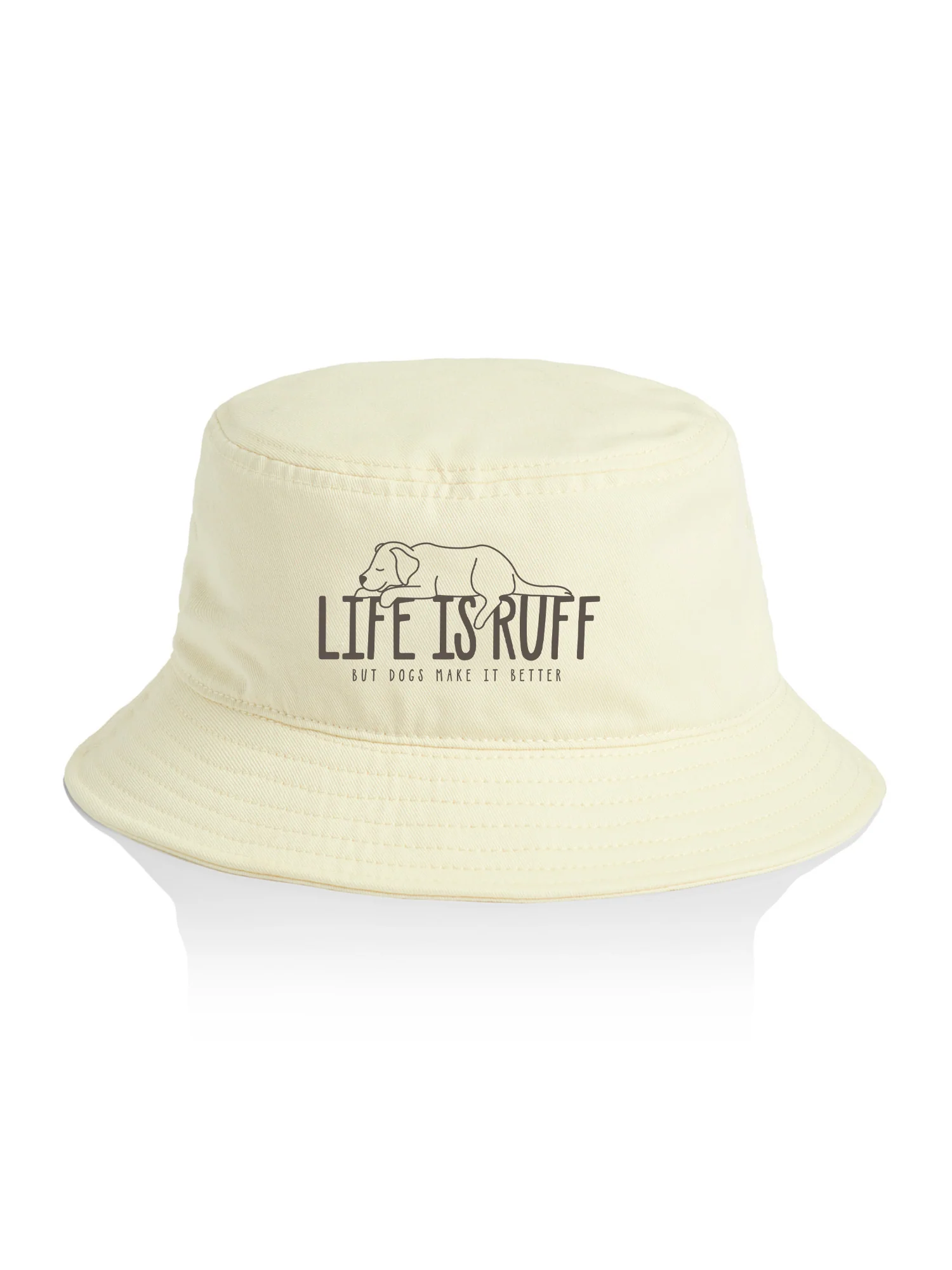 Life Is Ruff Bucket Hat - Image 3