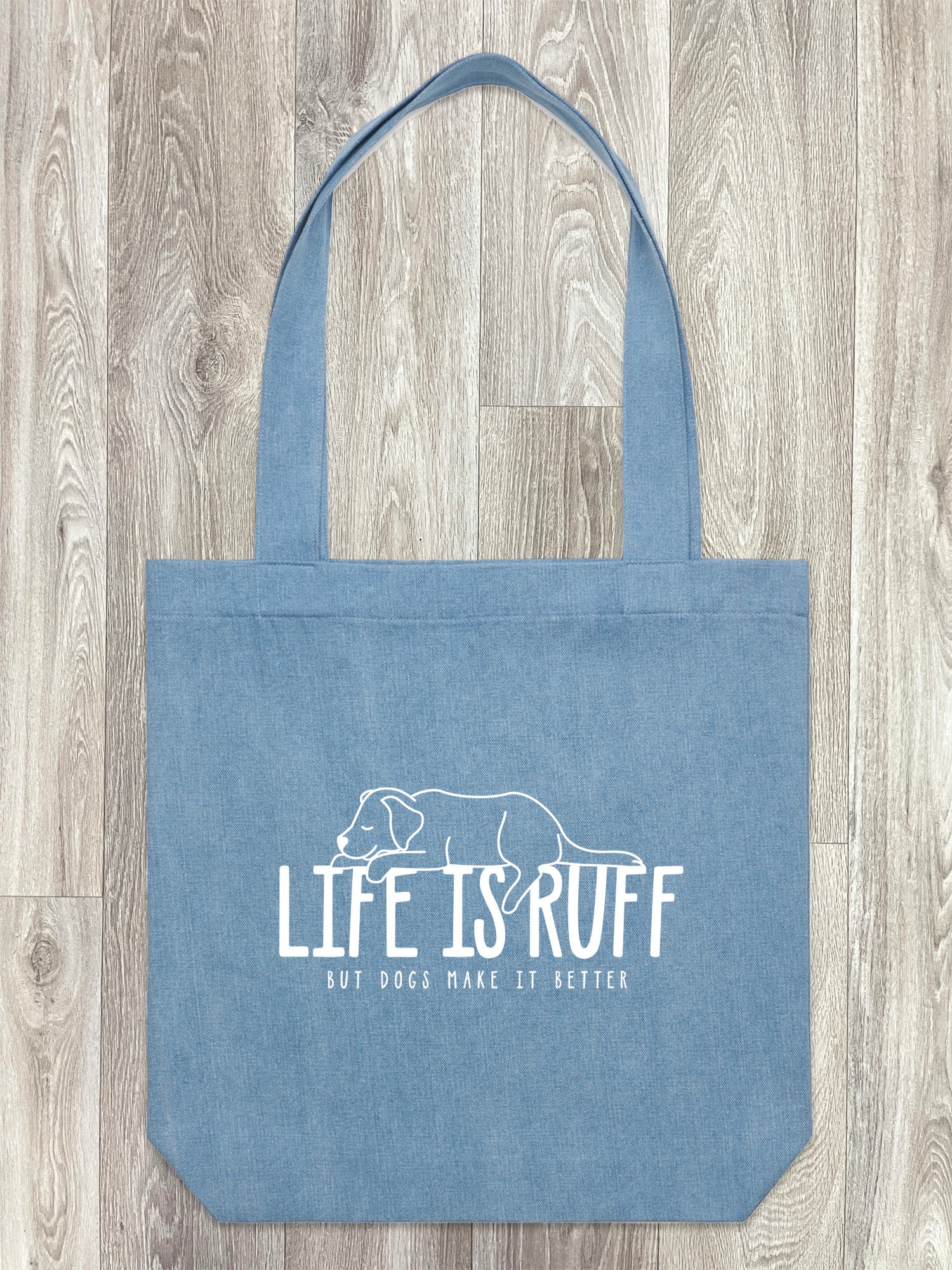 Life Is Ruff Edith Tote Bag - Image 4