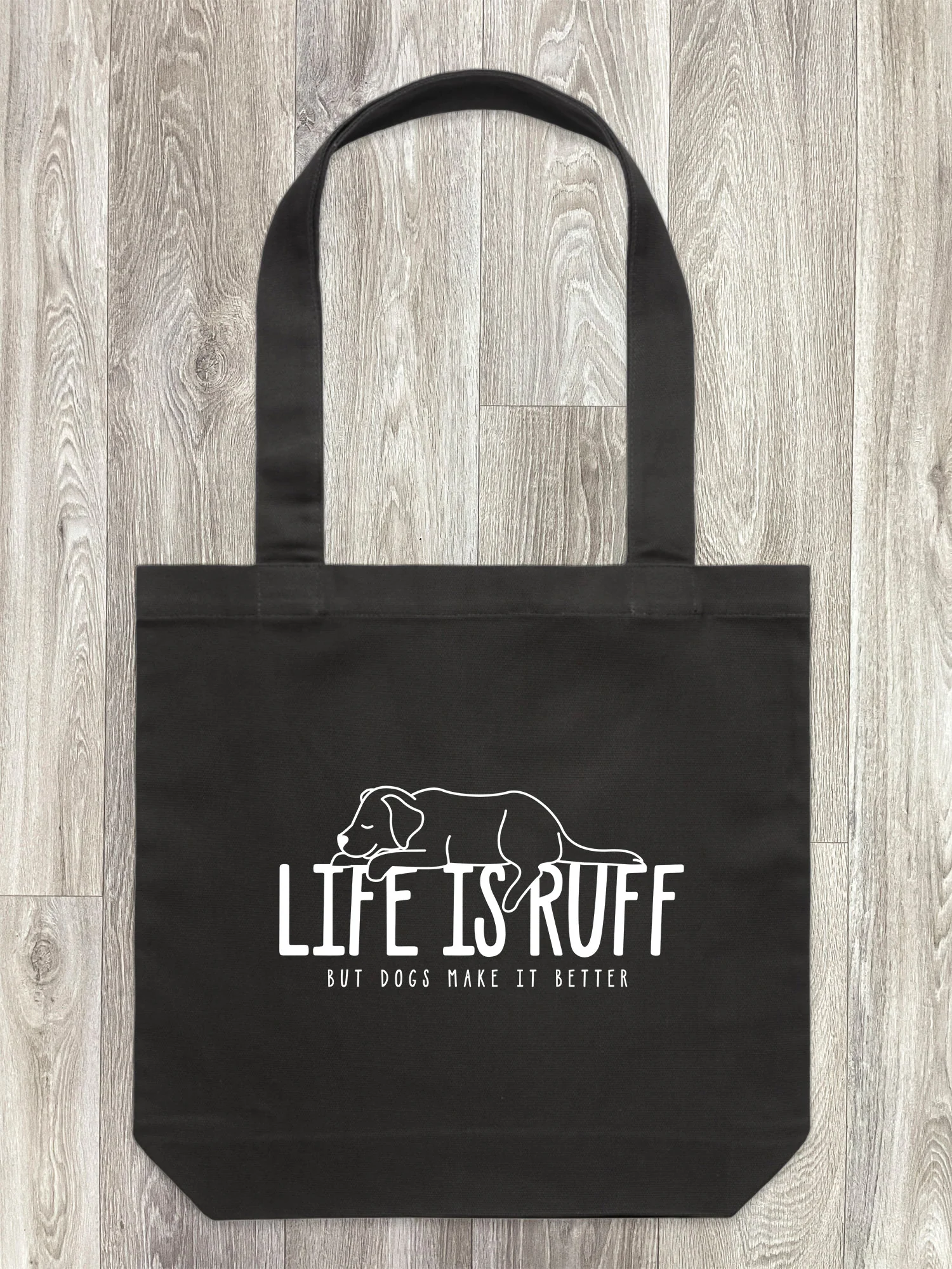 Life Is Ruff Edith Tote Bag - Image 7