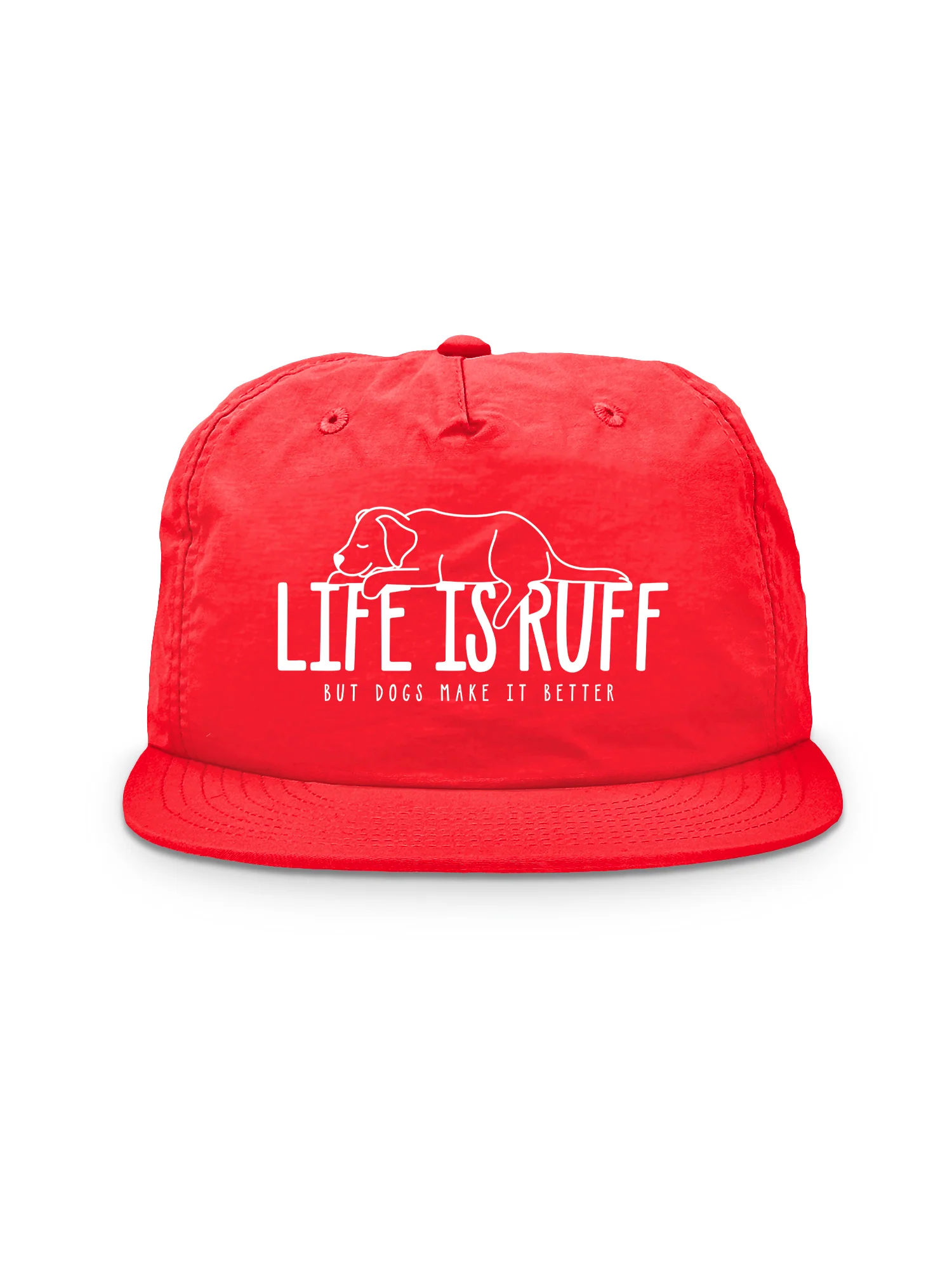 Life Is Ruff Quick-Dry Cap - Image 3