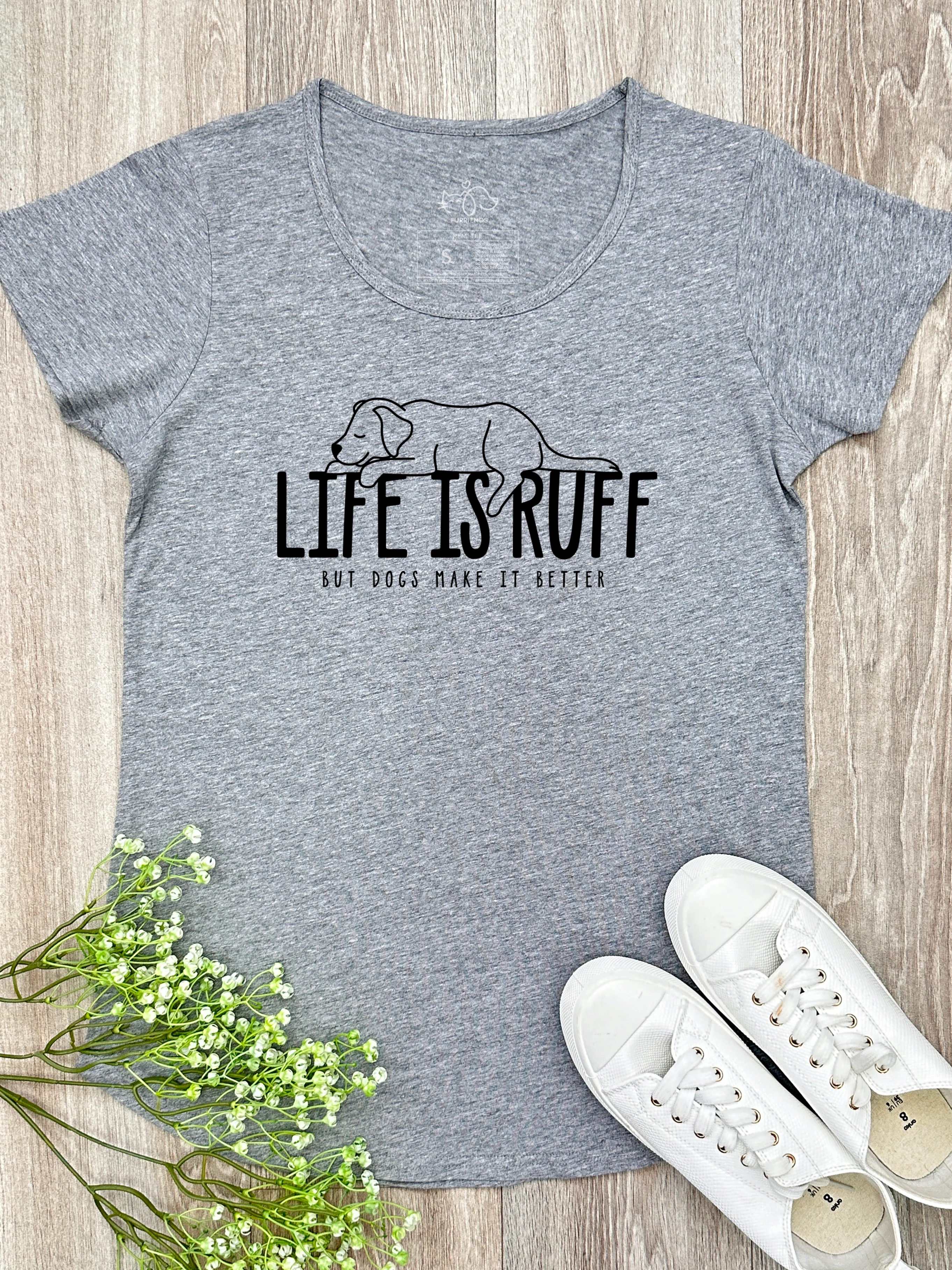 Life Is Ruff Remi Women's Tee - Image 6