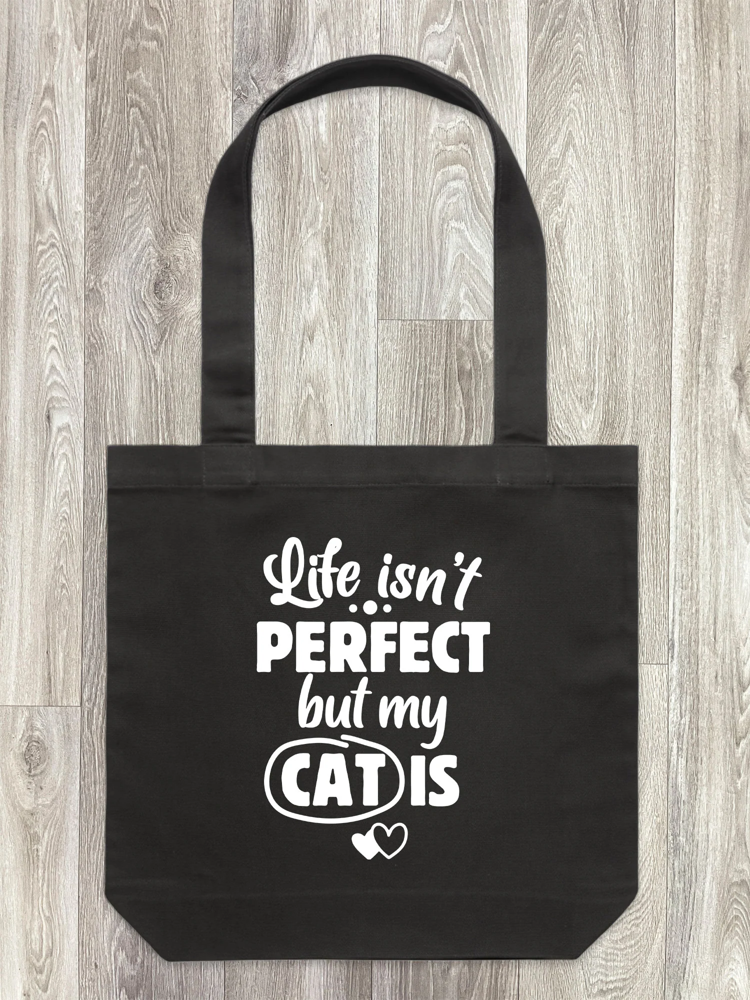 Life Isn't Perfect, But My Cat Is Edith Tote Bag - Image 7