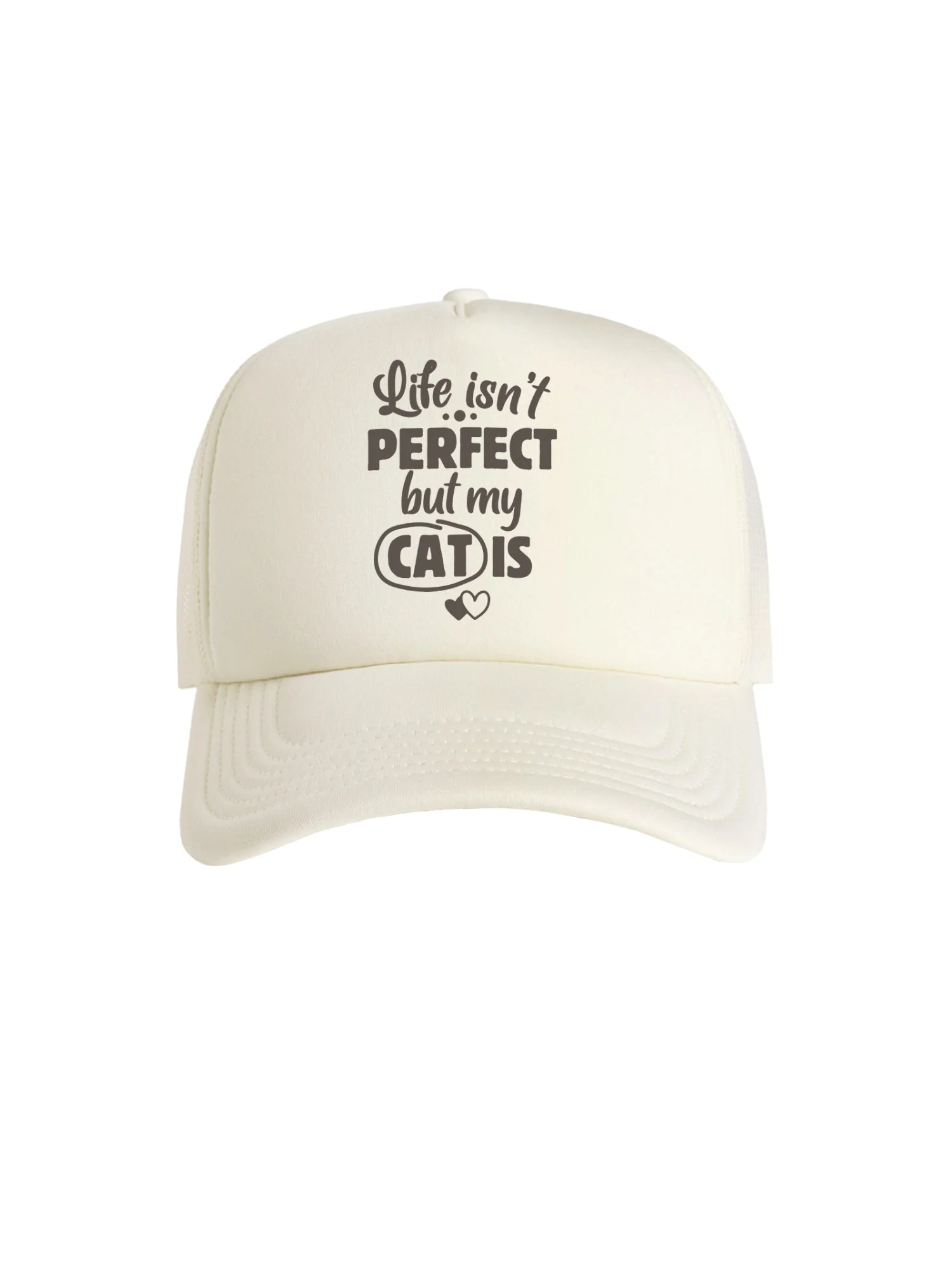 Life Isn't Perfect, But My Cat Is Foam Trucker Cap - Image 7
