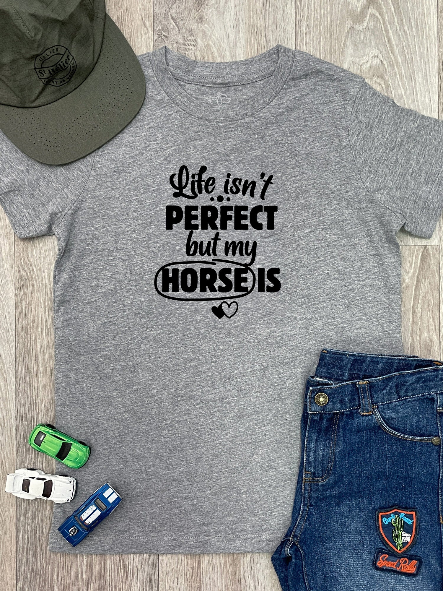 Life Isn't Perfect, But My Horse Is Youth Tee - Image 6