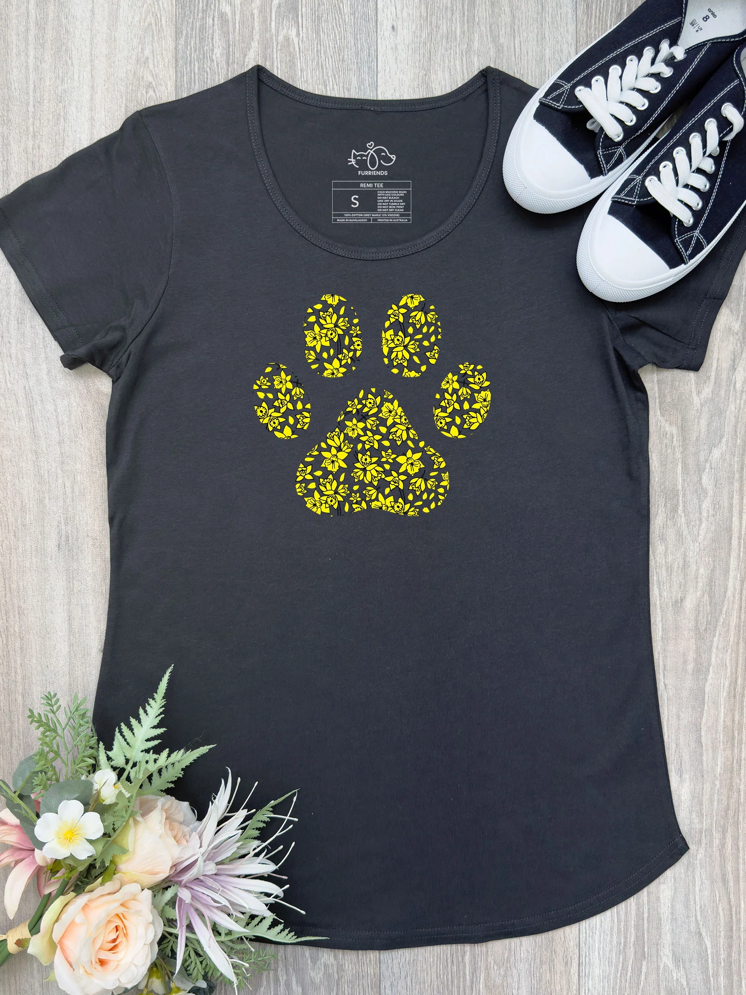LIMITED EDITION Life After Dark Paw Print Remi Women's Tee - Image 5