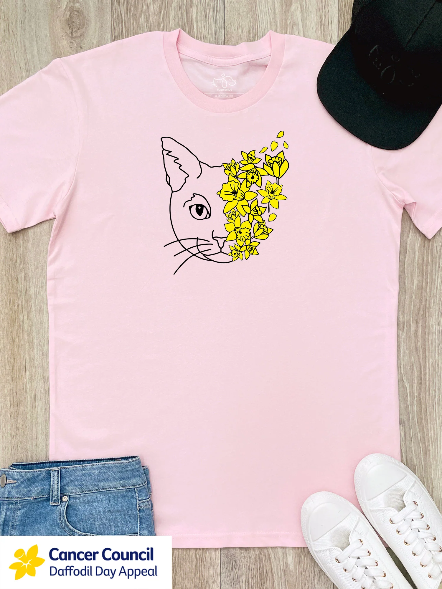 LIMITED EDITION Light After Dark Cat Essential Unisex Tee - Image 3