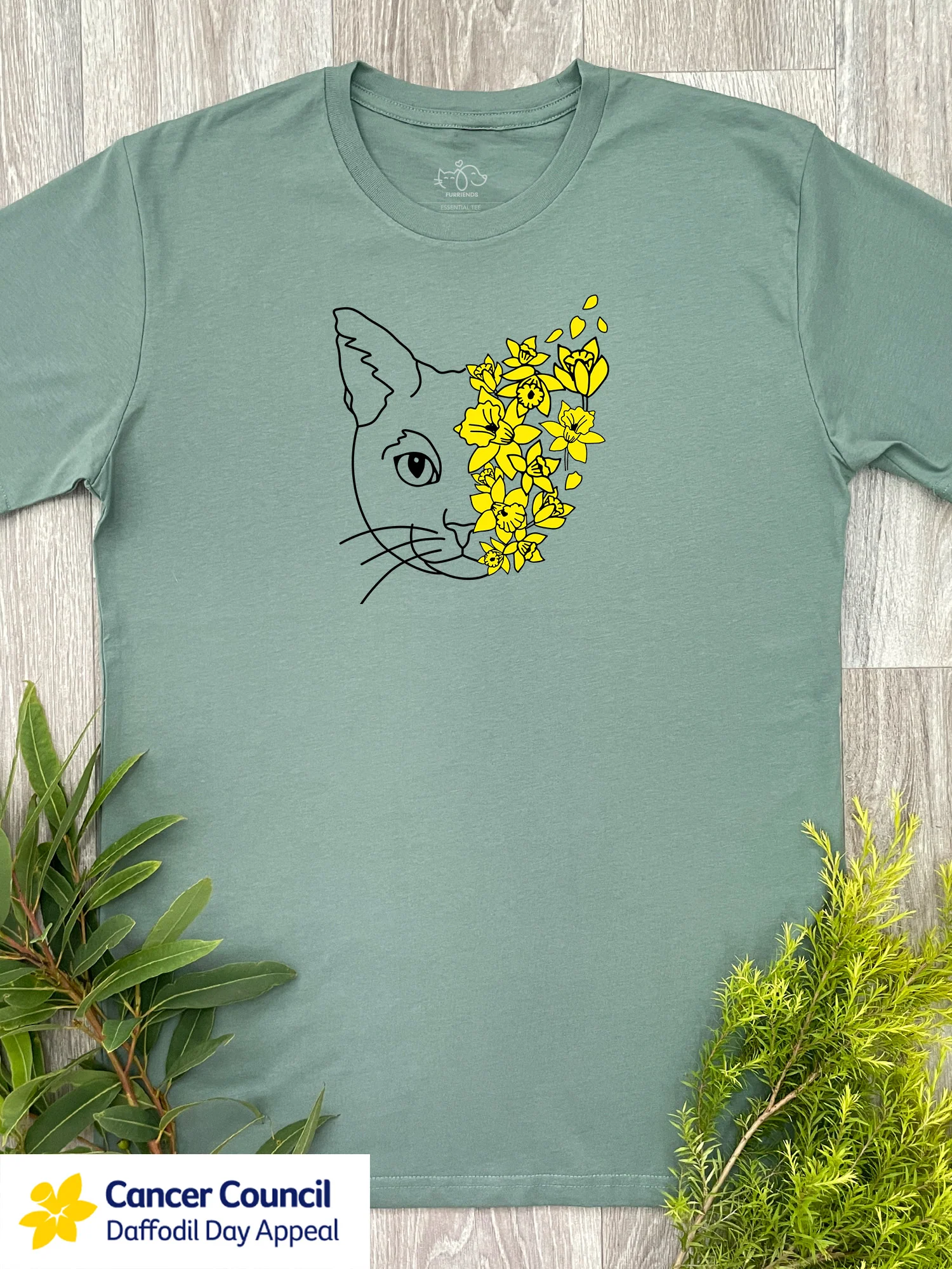 LIMITED EDITION Light After Dark Cat Essential Unisex Tee - Image 4