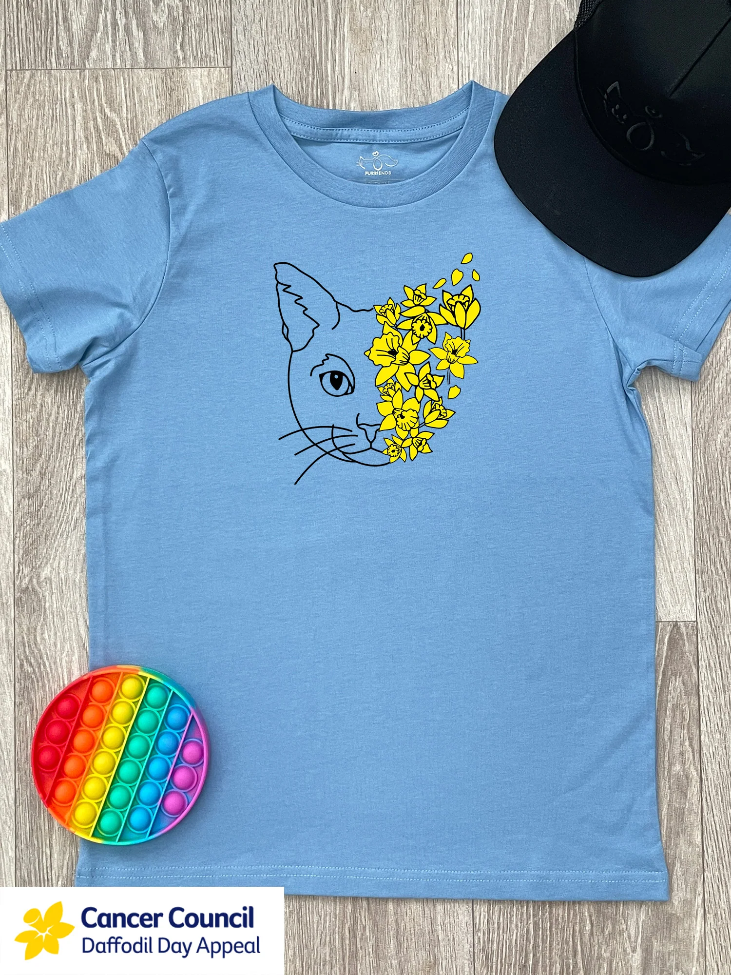 LIMITED EDITION Light After Dark Cat Youth Tee - Image 2