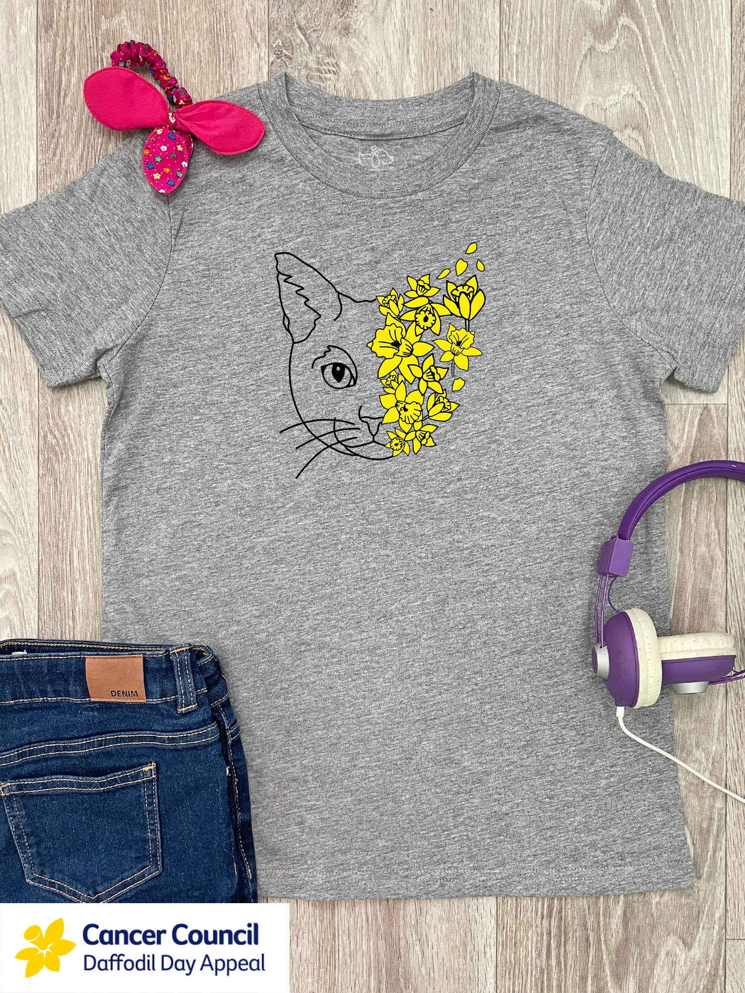 LIMITED EDITION Light After Dark Cat Youth Tee - Image 3