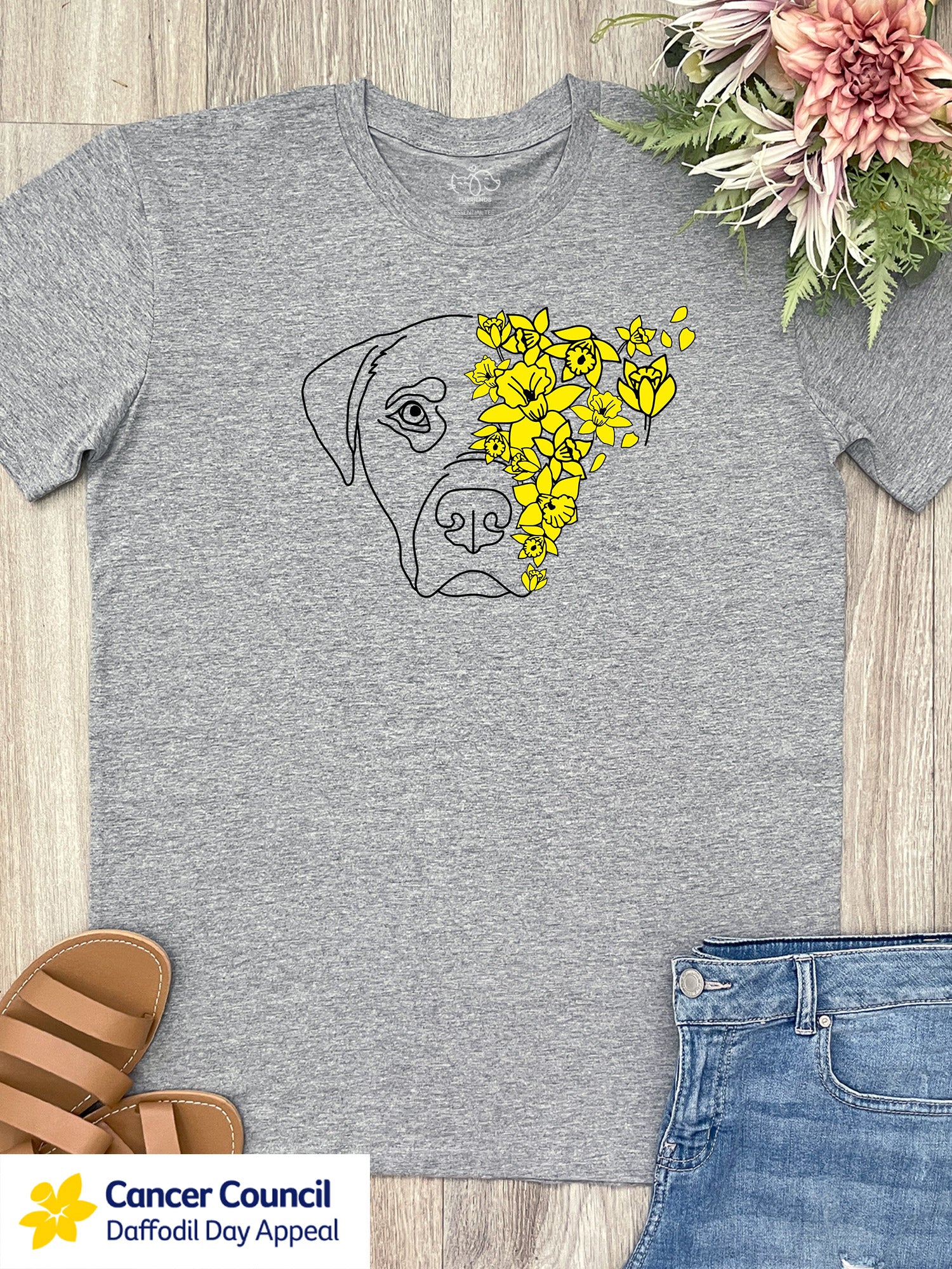 LIMITED EDITION Light After Dark Dog Essential Unisex Tee - Image 3