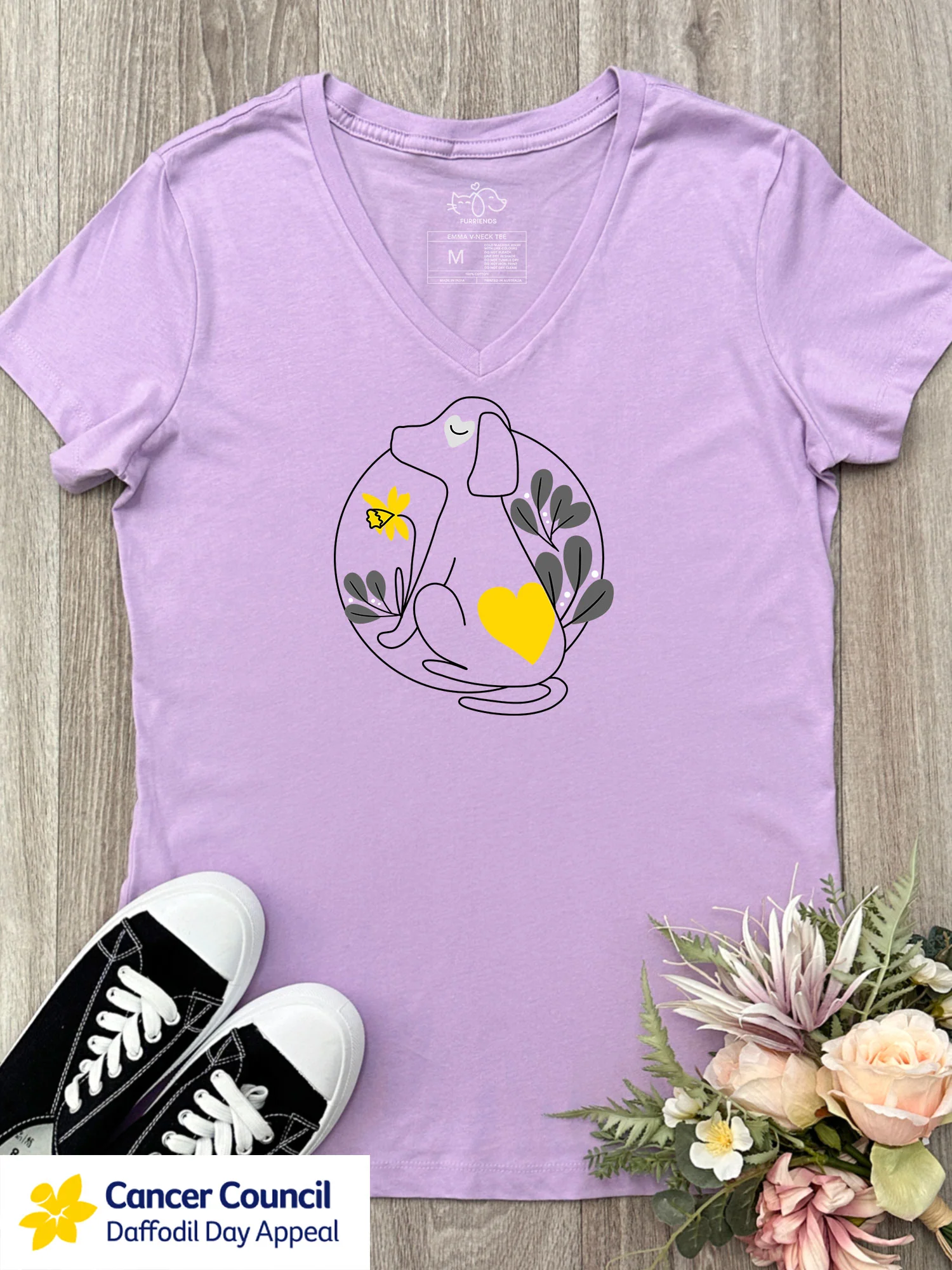 LIMITED EDITION Now & Forever Emma V-Neck Tee - Image 3