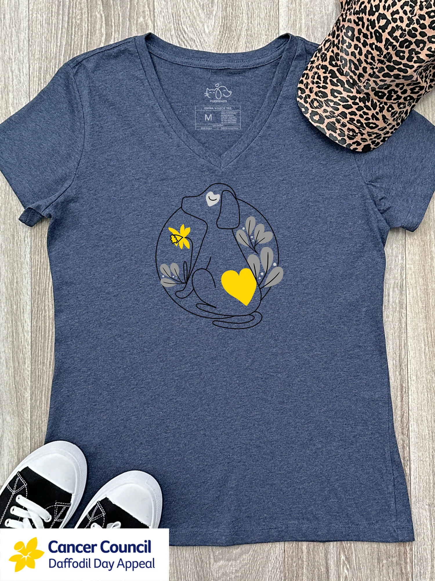 LIMITED EDITION Now & Forever Emma V-Neck Tee - Image 4
