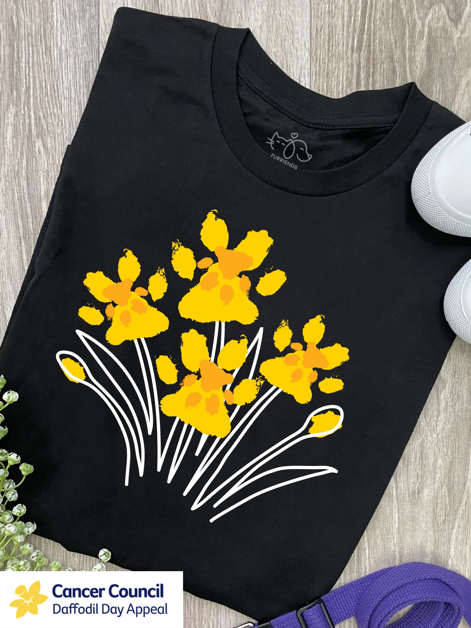 LIMITED EDITION Pawsitive Blooms Ava Women's Regular Fit Tee